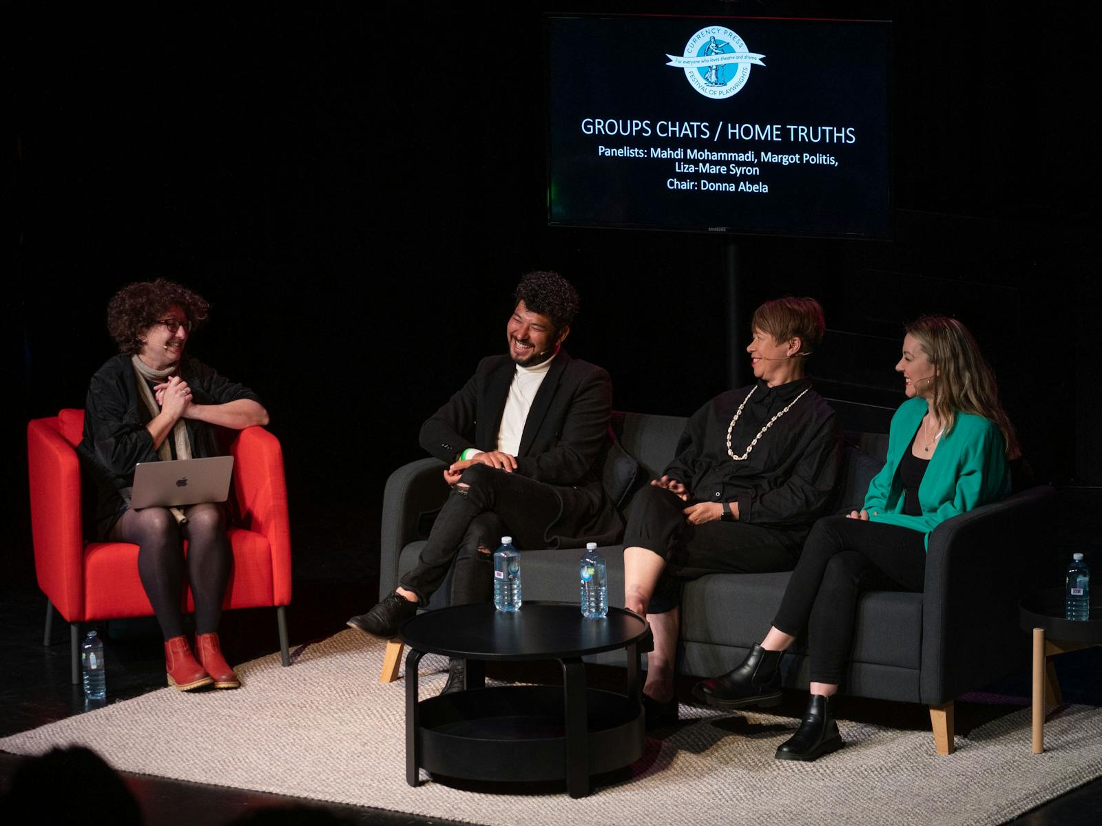 Panel discussion at the 2023 Festival of Playwrights