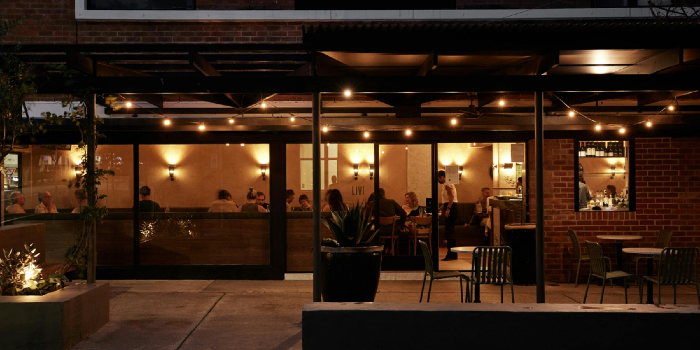 Bistro Livi Exterior supplied by Jessie Prince