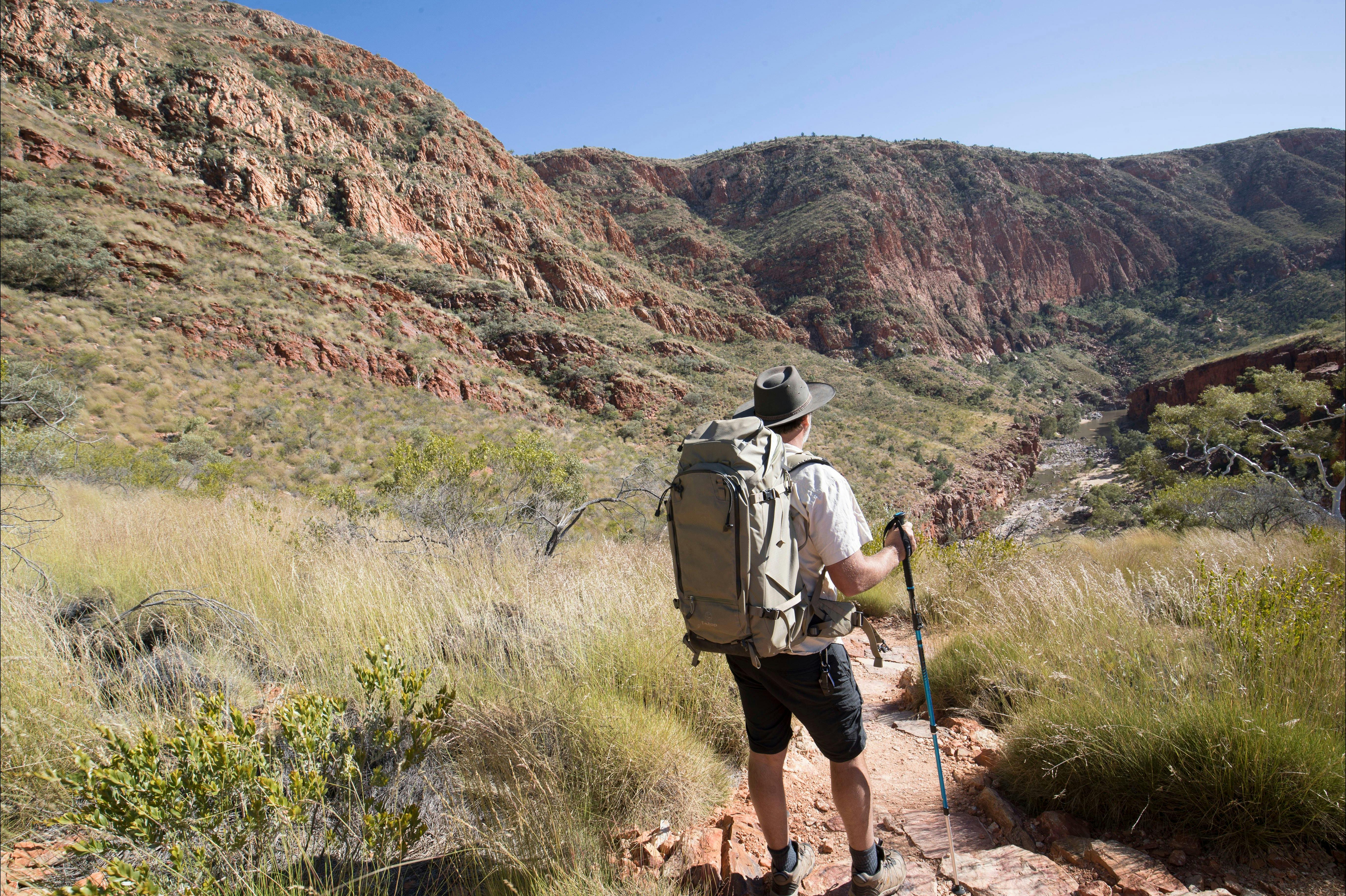 Hiking the Ormiston Gorge pound walk