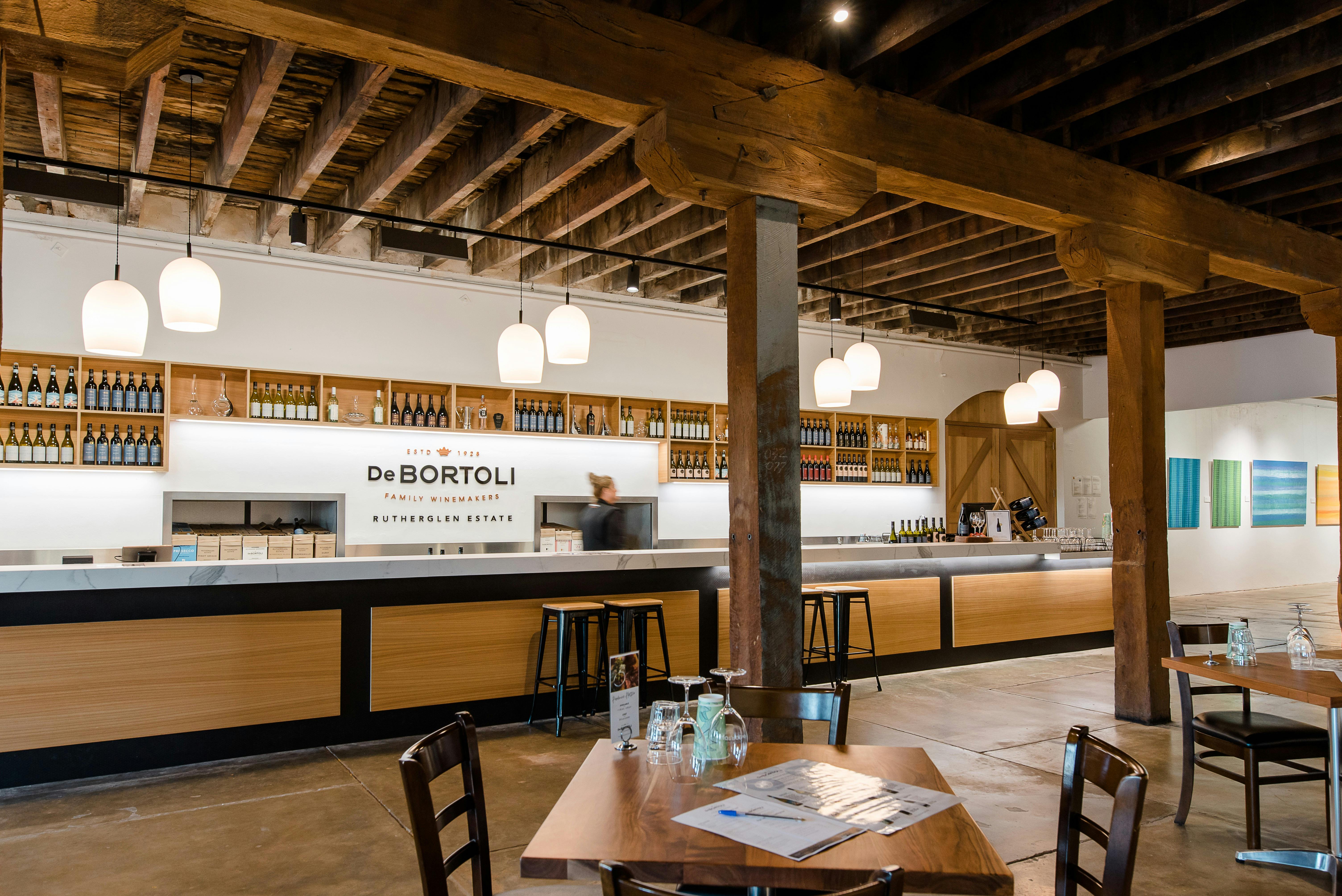 De Bortoli Rutherglen Estate Cellar Door inside