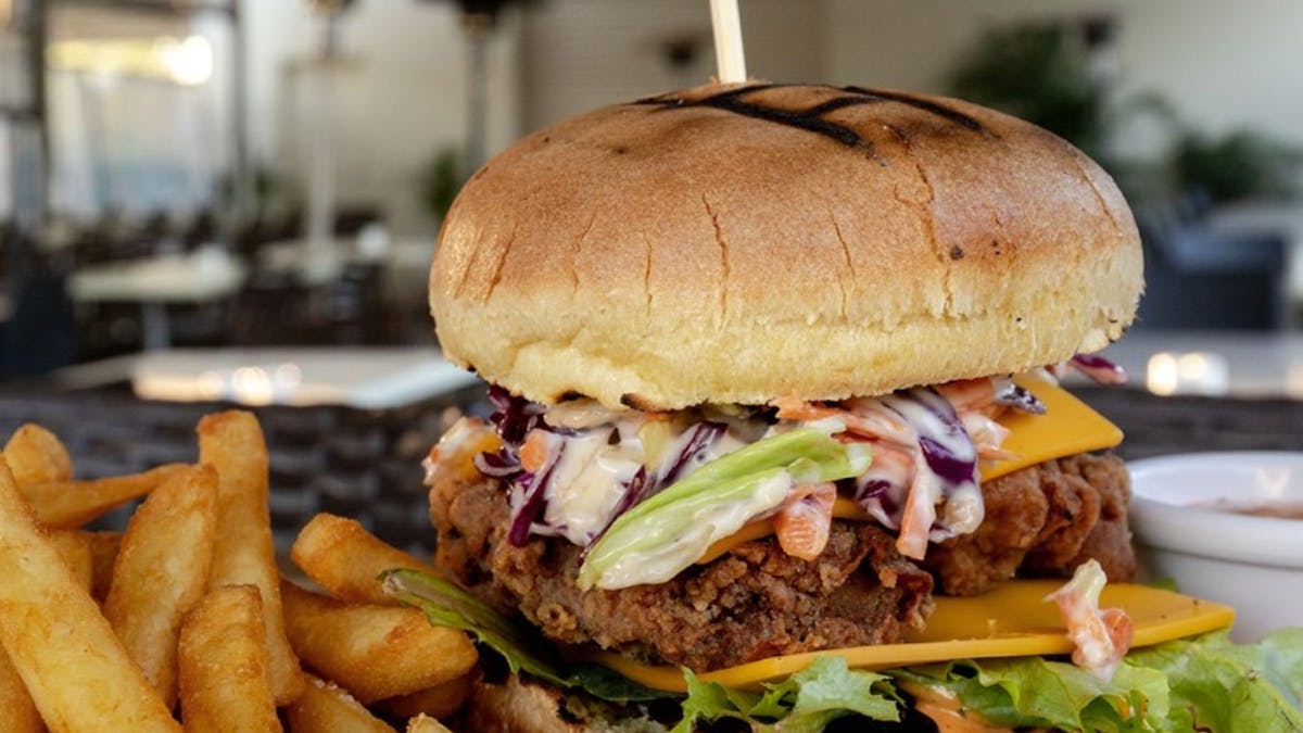 Southern Fried Chicken Burger Southern Fried Chicken Burger