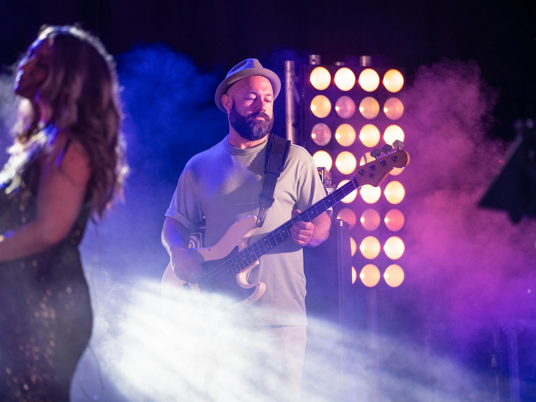 Guitarist from 2023 Headline Band Beccy and the Jets Guitarist from 2023 Headline Band Beccy and the Jets