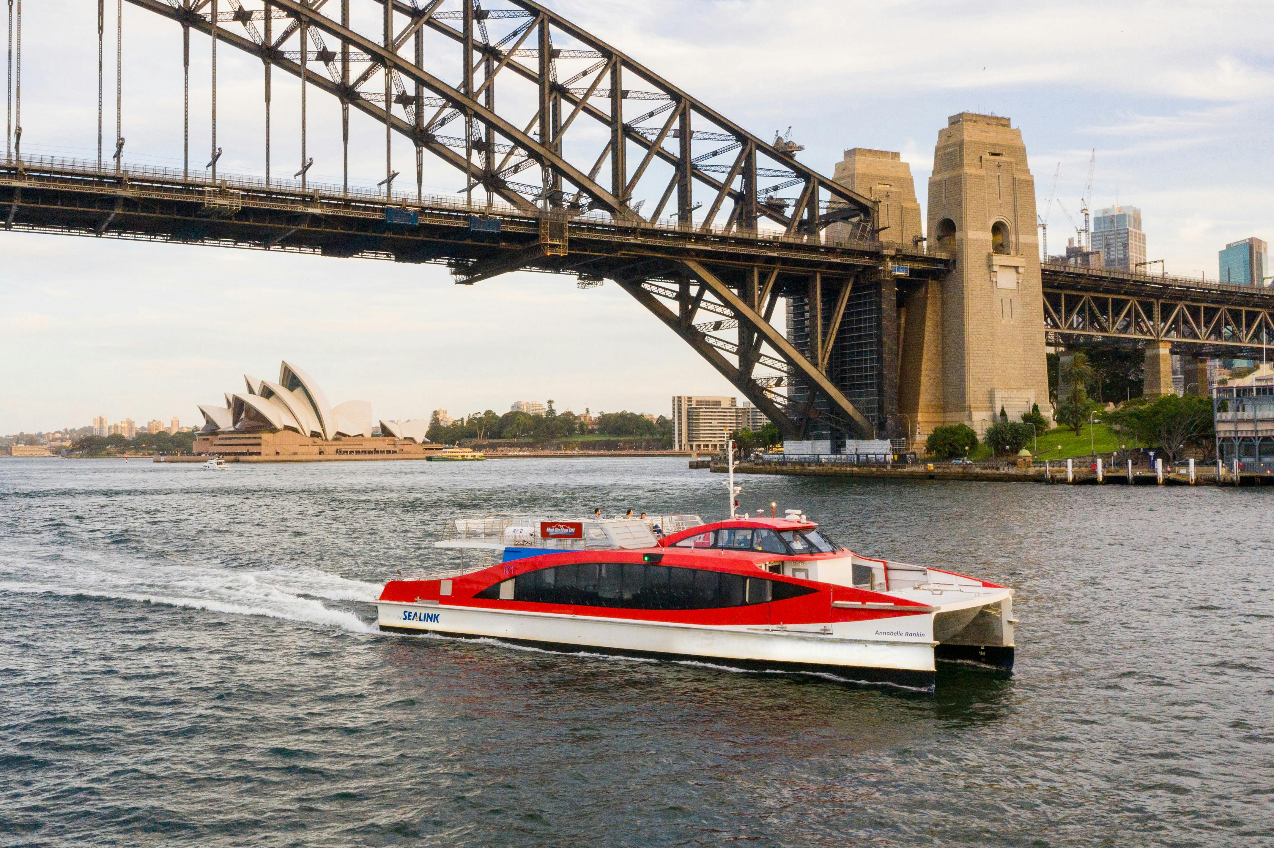 Twin deck vessel with indoor and outdoor seating