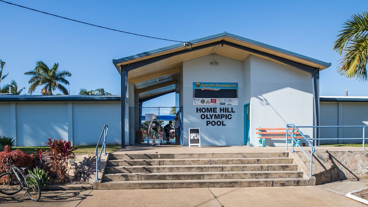 Entry of Home Hill Swimming Pool