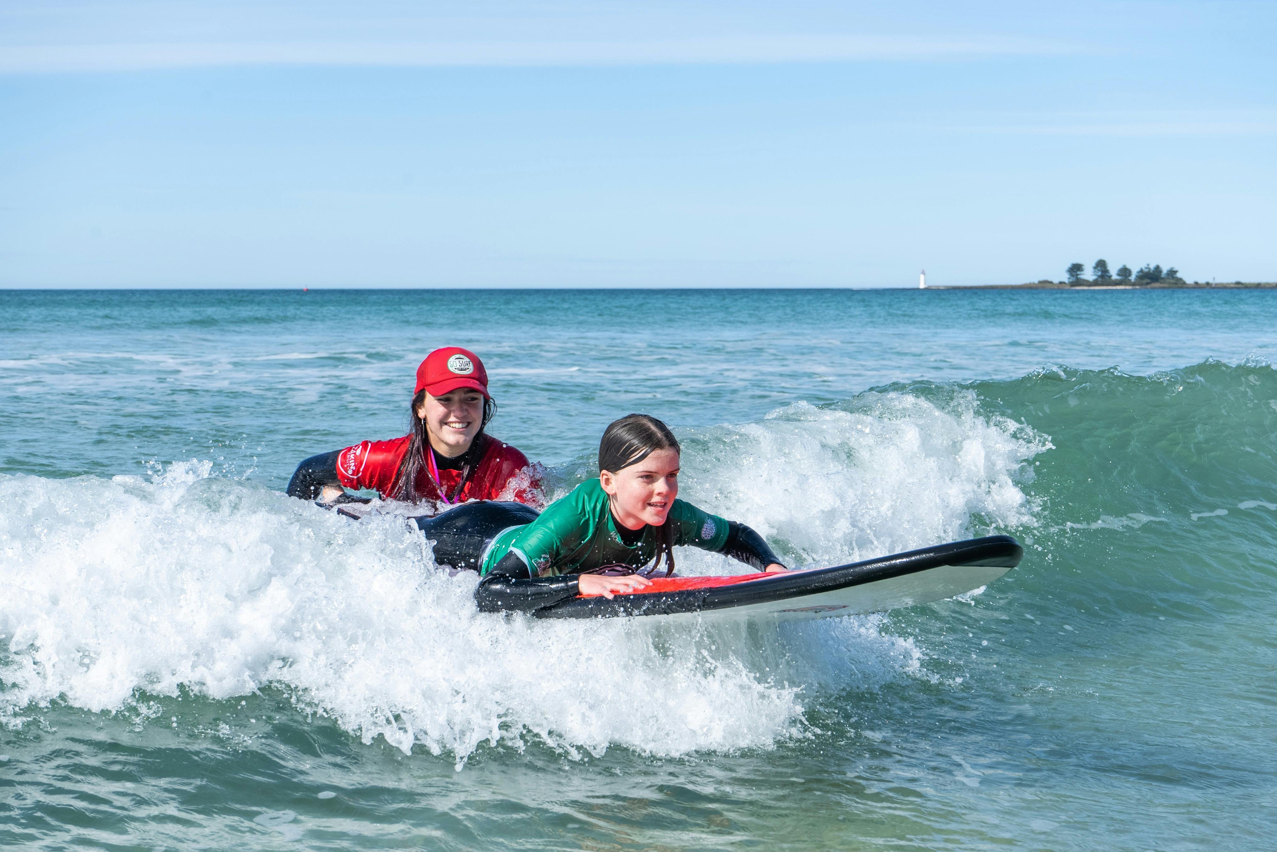 catching a wave