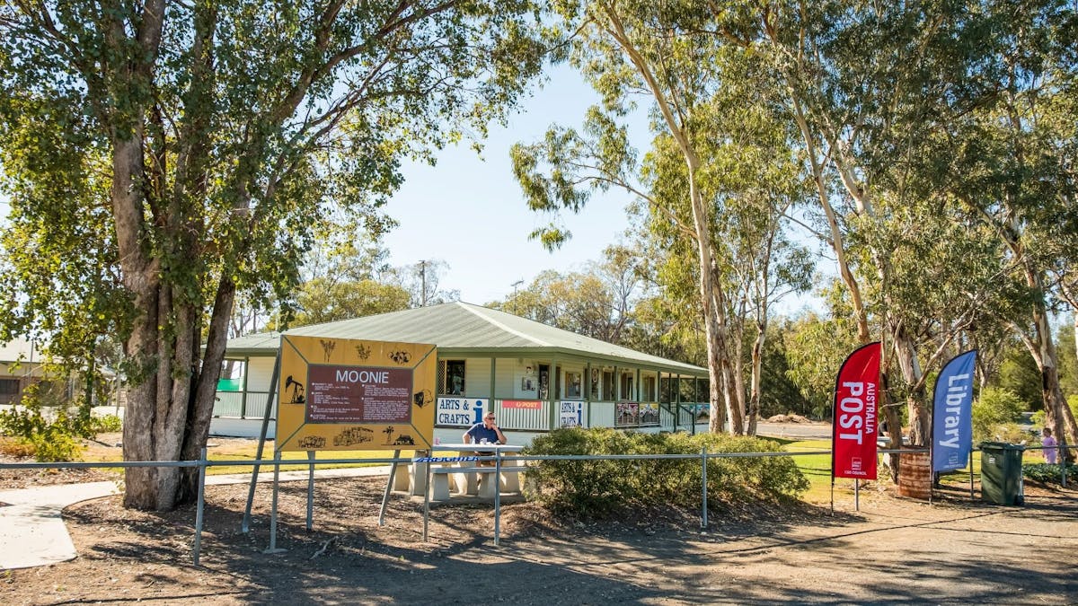 Information Centre and local Arts and Crafts.