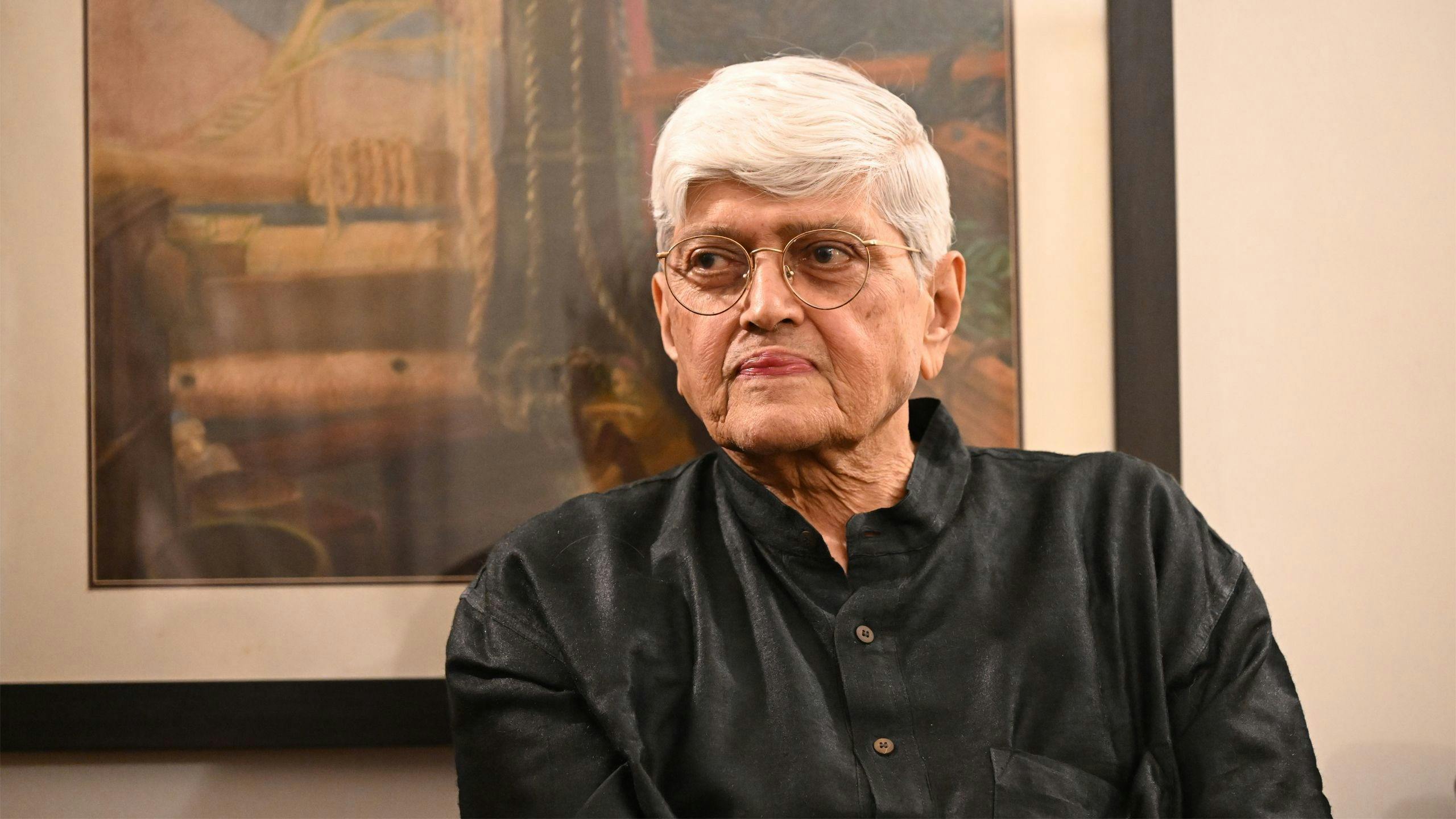 Gopalkrishna Gandhi. Courtesy of Jaipur Literature Festival