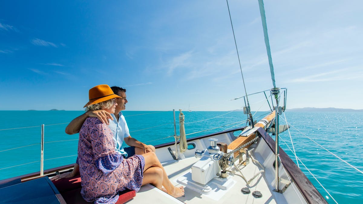 Lady Enid Adults Only Sailing Tours from Airlie Beach, with Ocean Roads Whitsundays