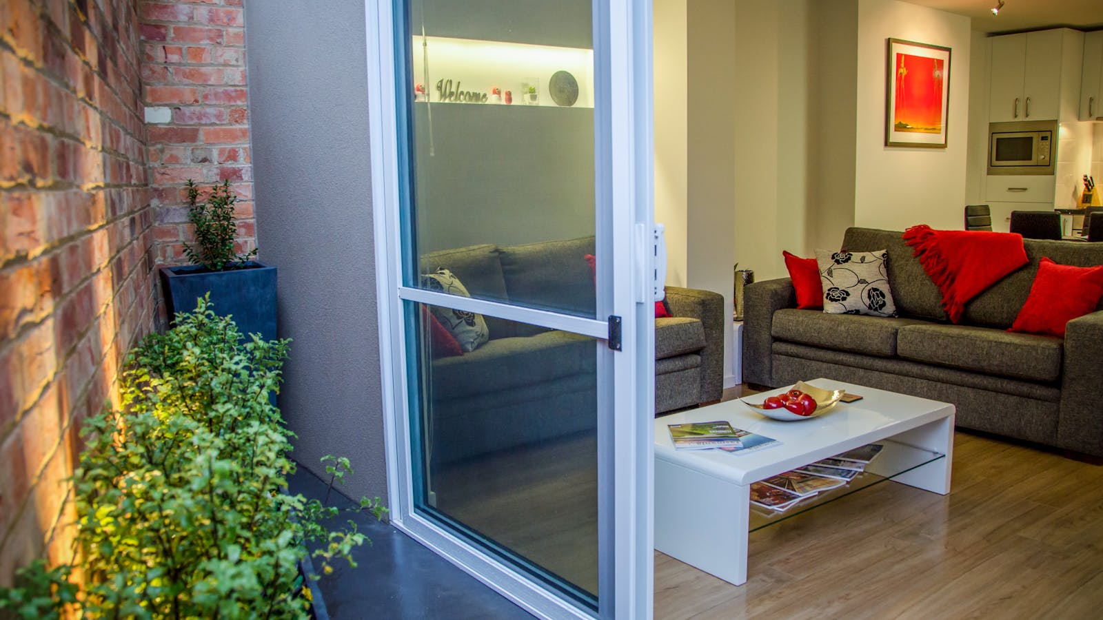 Private courtyard