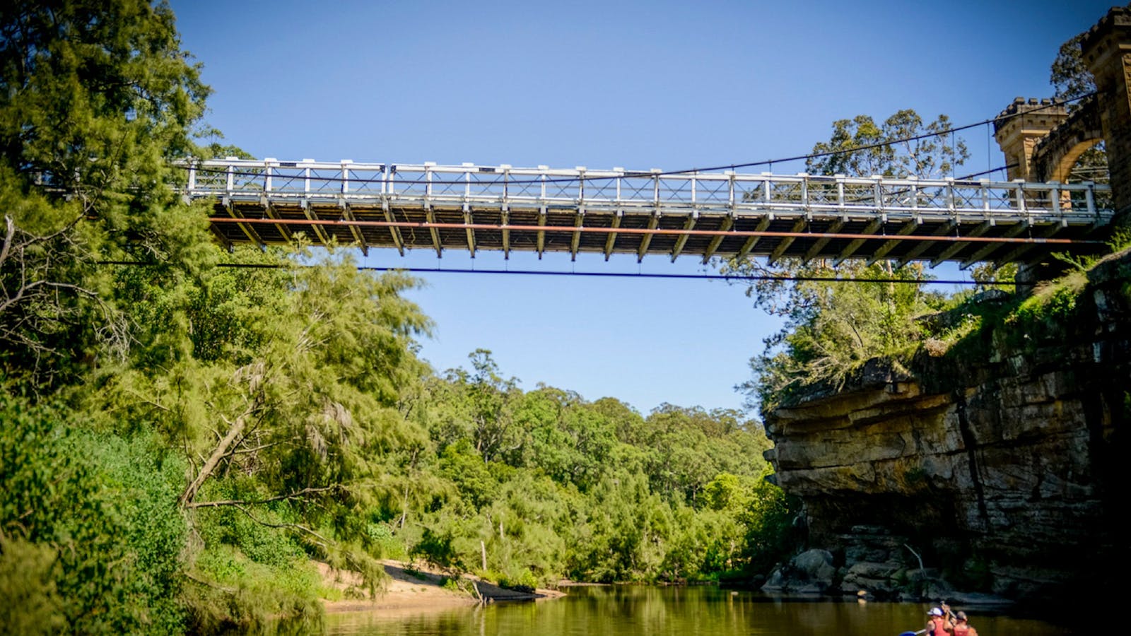 Kangaroo River and Hampden Bridge