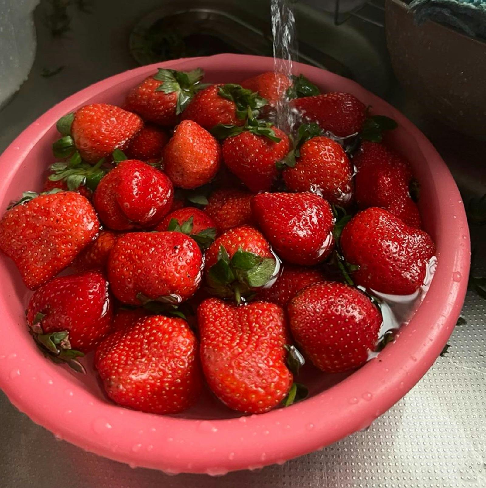Our fresh Strawberries picked in Strawberry season