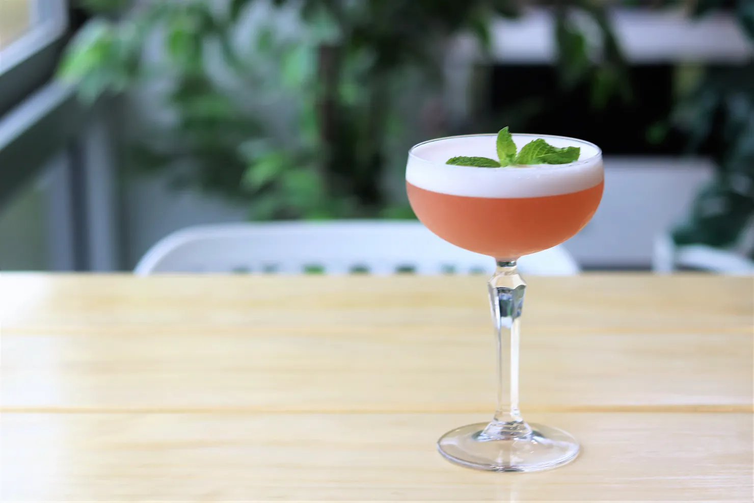 French martini hints of raspberry & pineapple