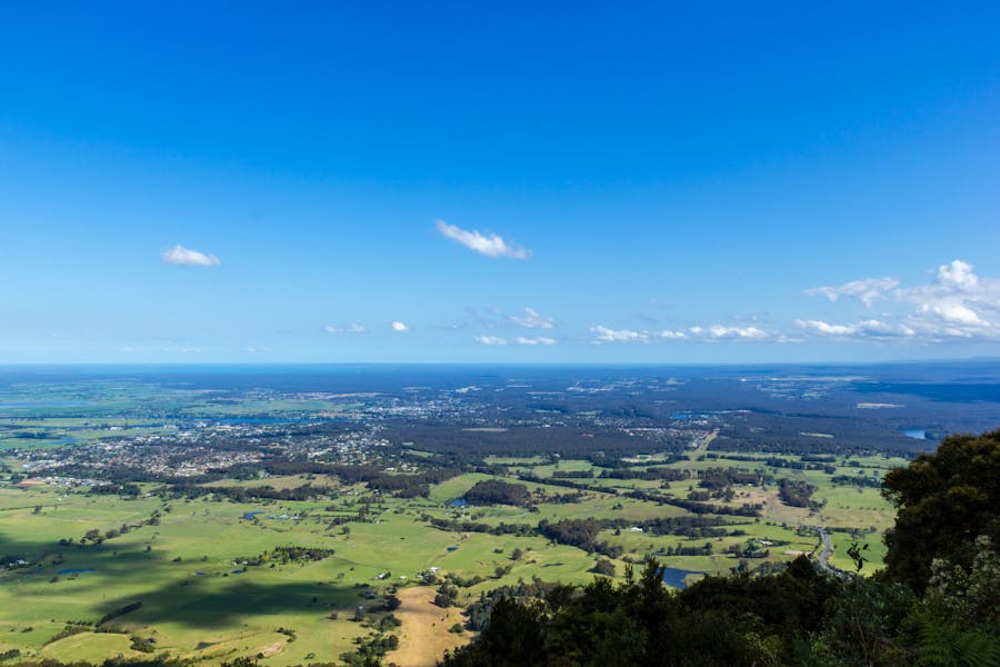 Areial view of the shoalhaven