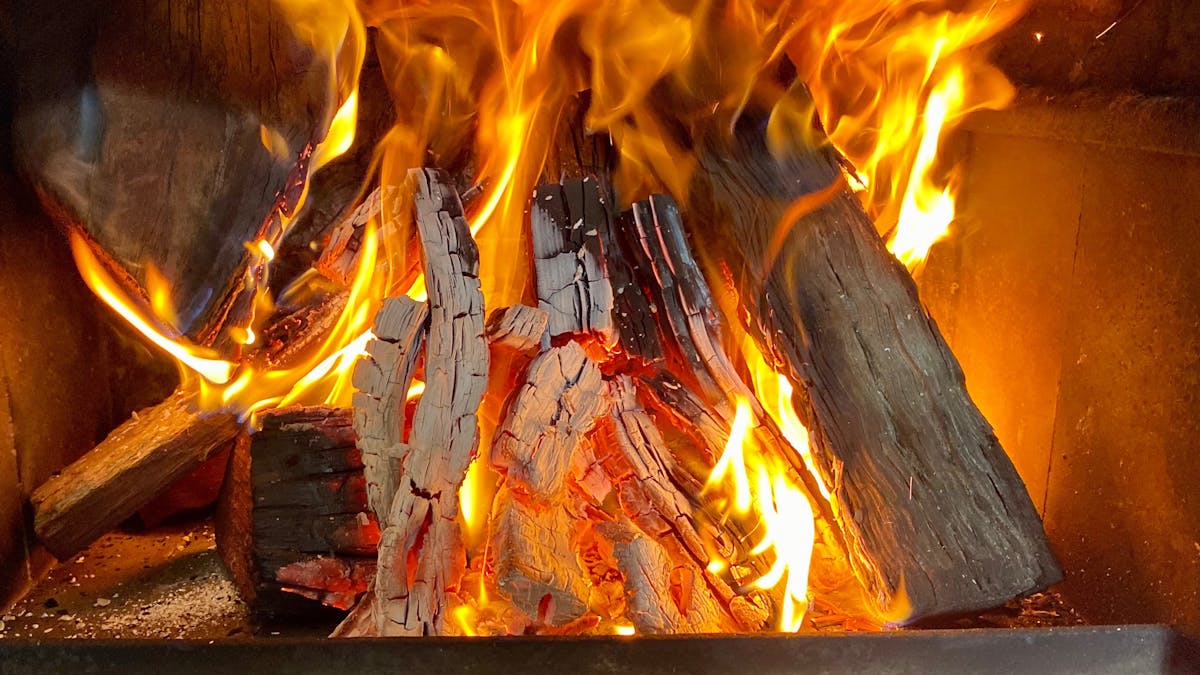 All 6 cottages have fireplace to snuggle up beside, timber provided