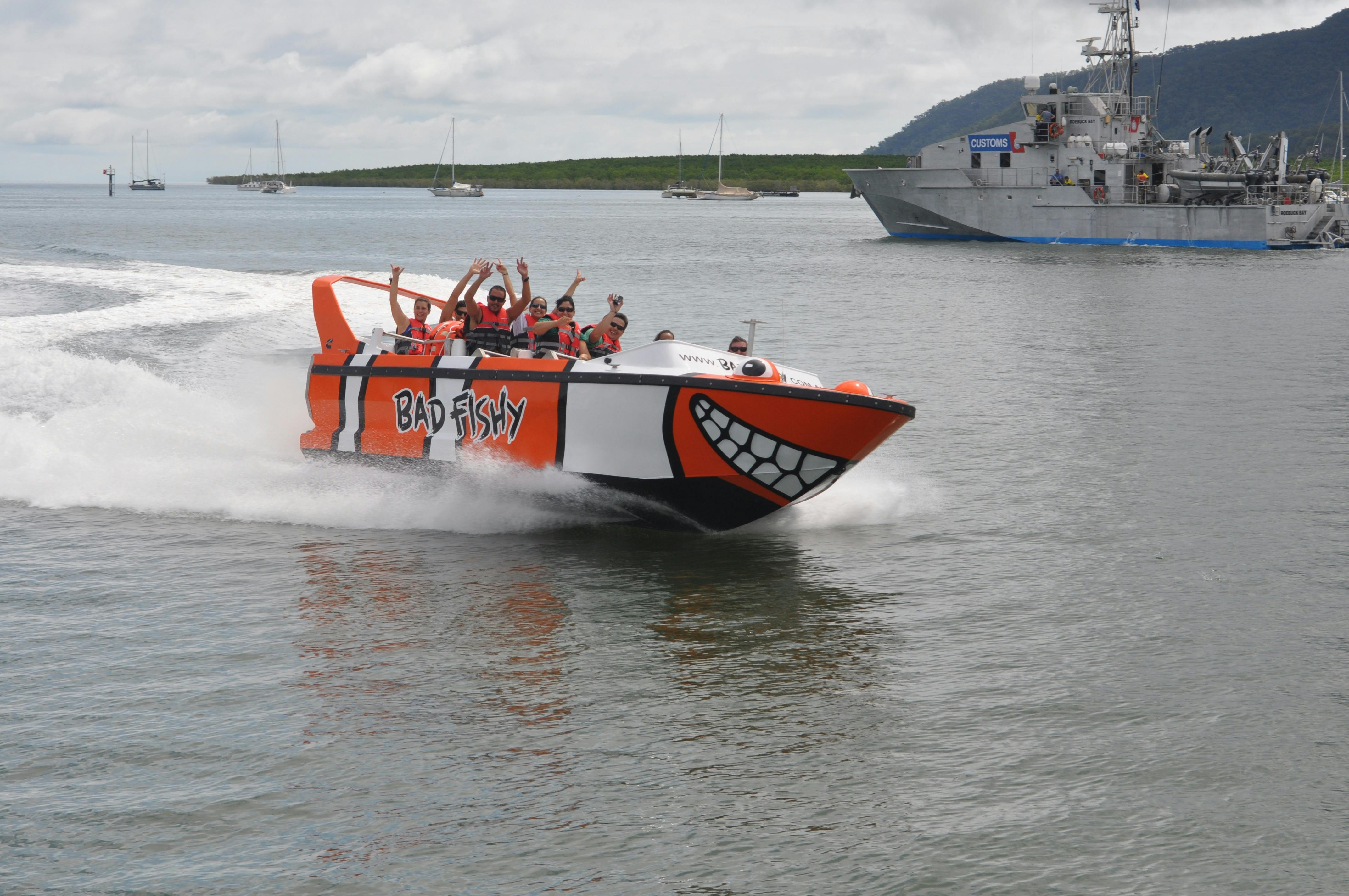 Cairns Hot Air Ballooning and BadFishy Jetboating