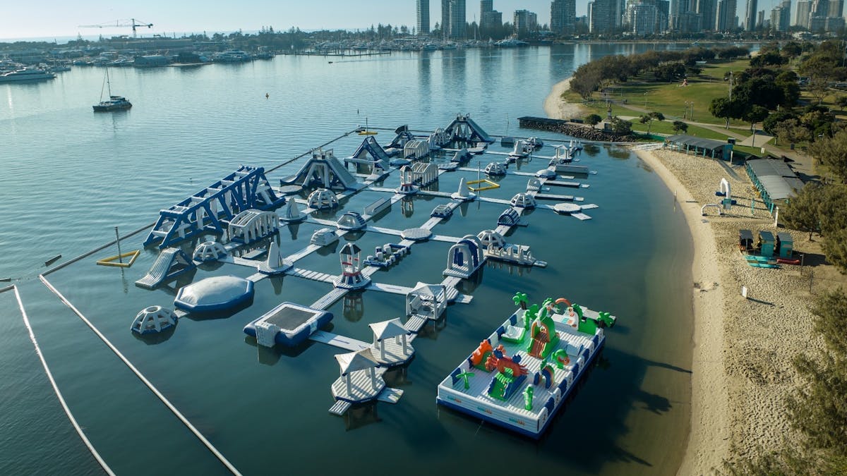 GC Aqua Park Drone Shot