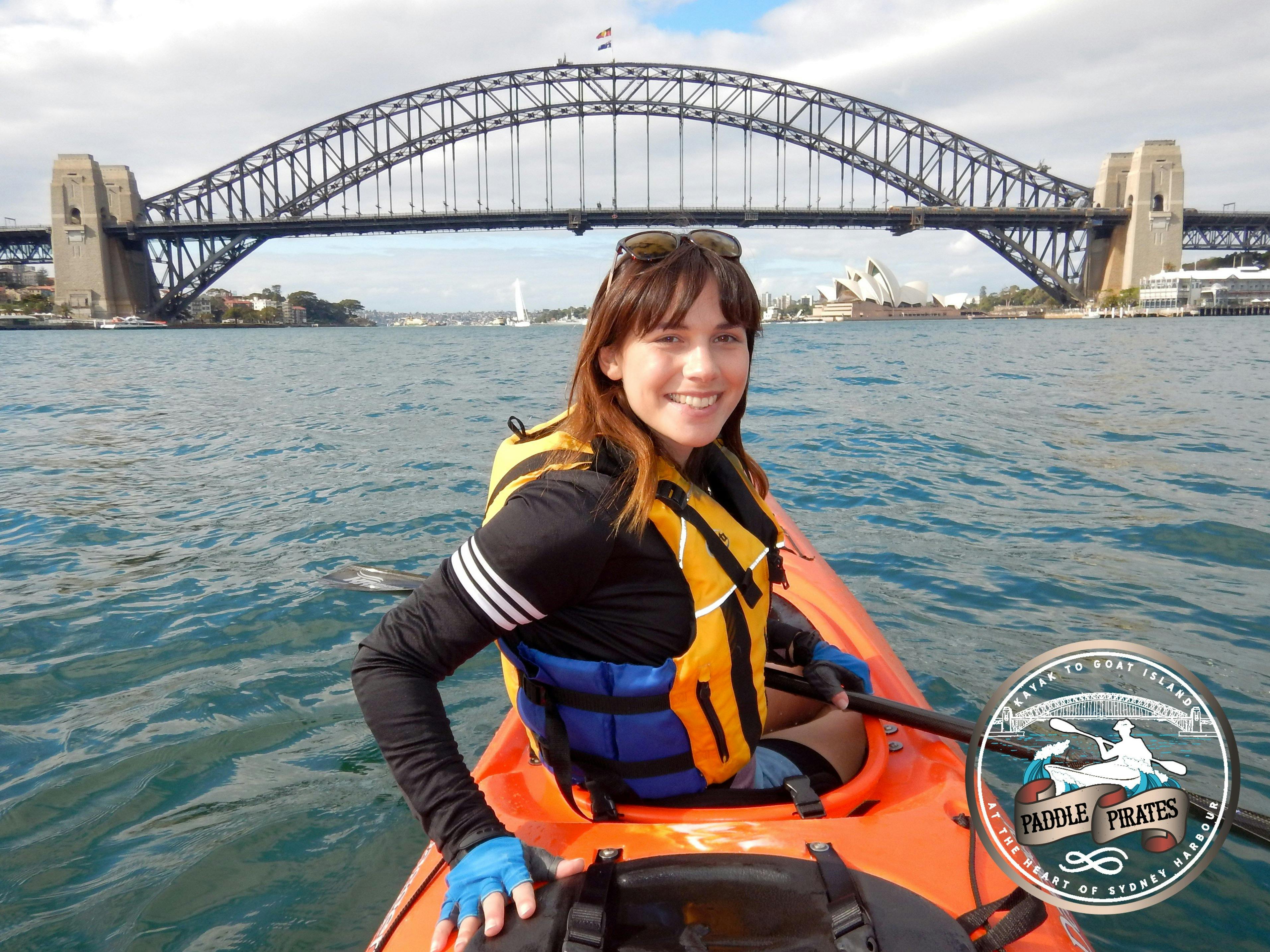 Kayak to Goat Island at The Heart of Sydney Harbour