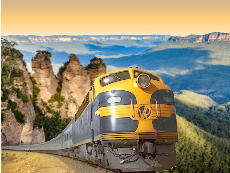 Golden West Rail Tour loco