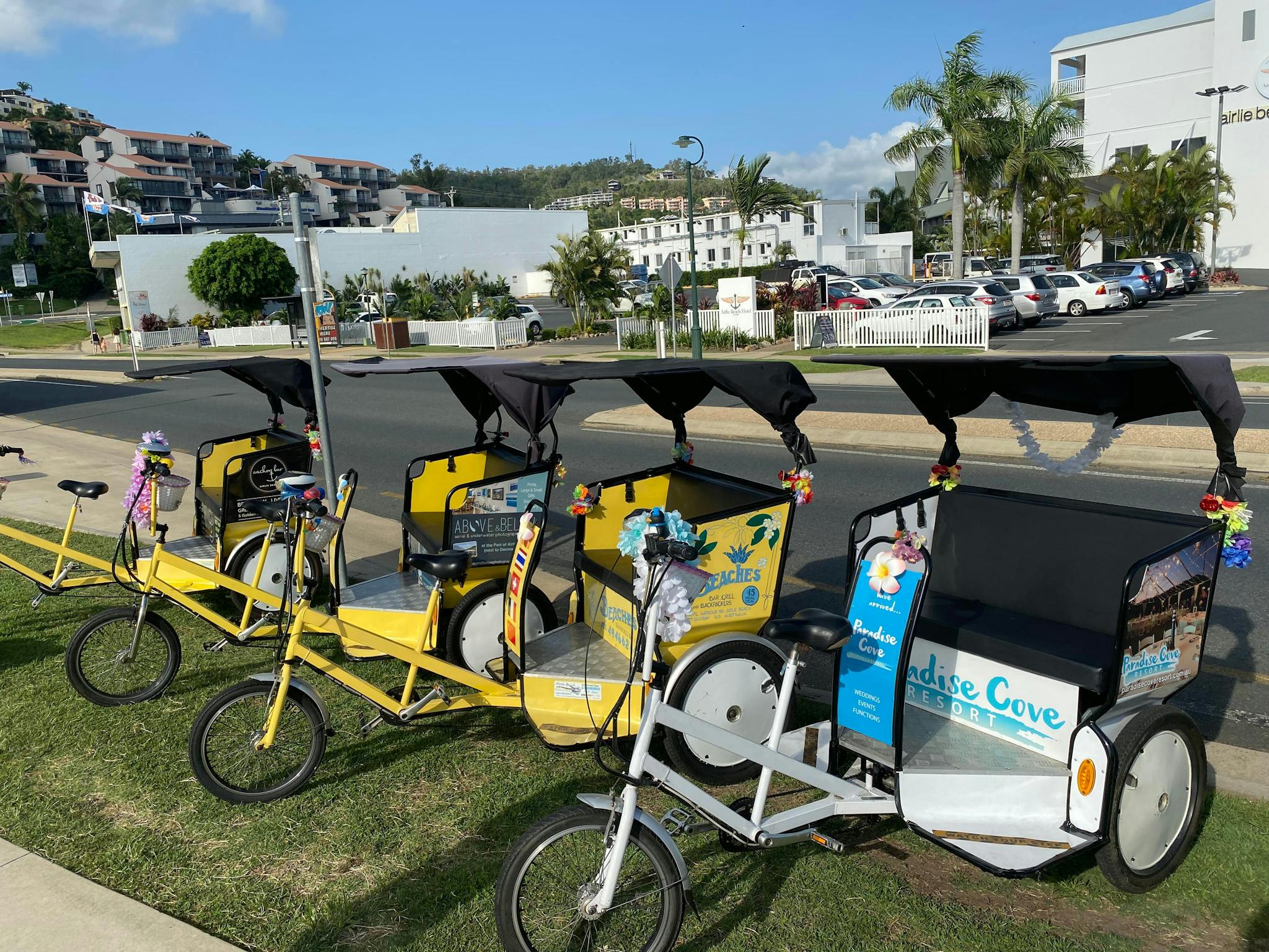 Jump aboard a Tuk Tuk to hear about the Secret's of Airlie Jump aboard a Tuk Tuk to hear about the Secret's of Airlie