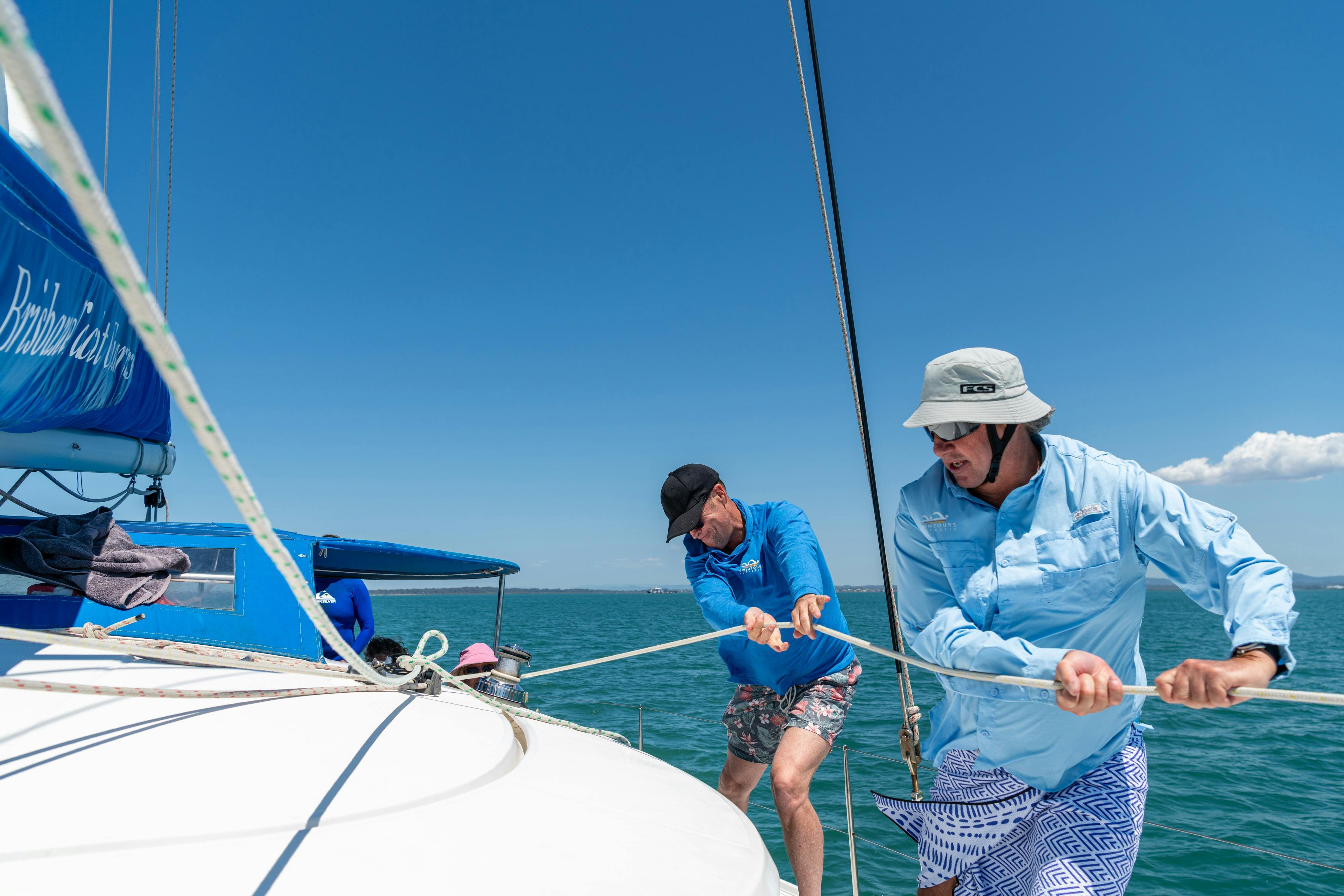 Brisbane Yacht Charters - Redlands Coast AdventureFest.  Peel Island Adventure Sailing Day