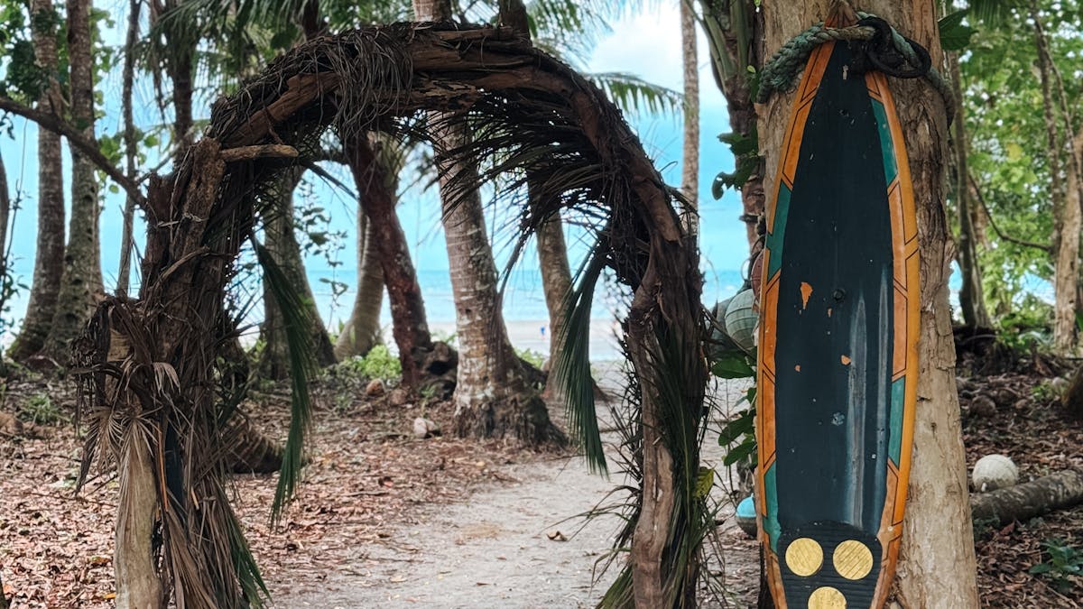 beach path