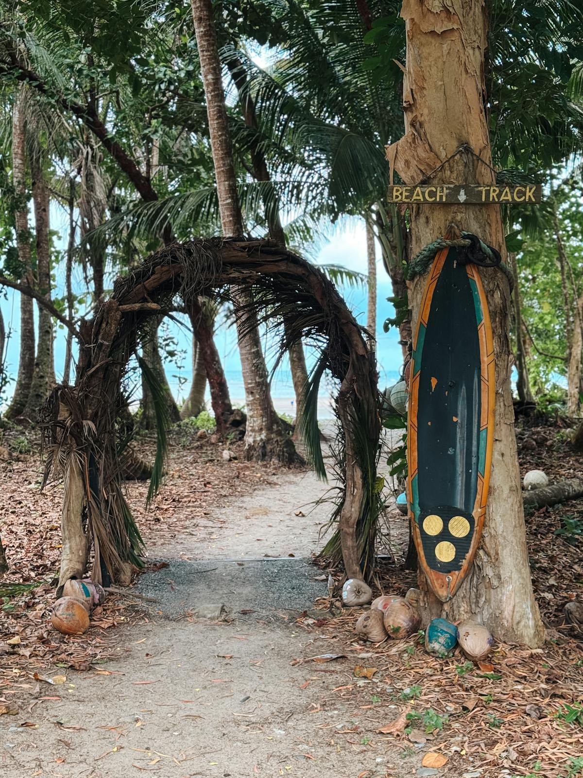 beach path