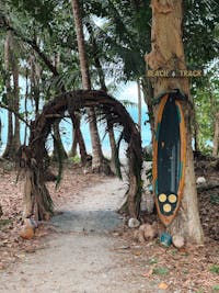 beach path