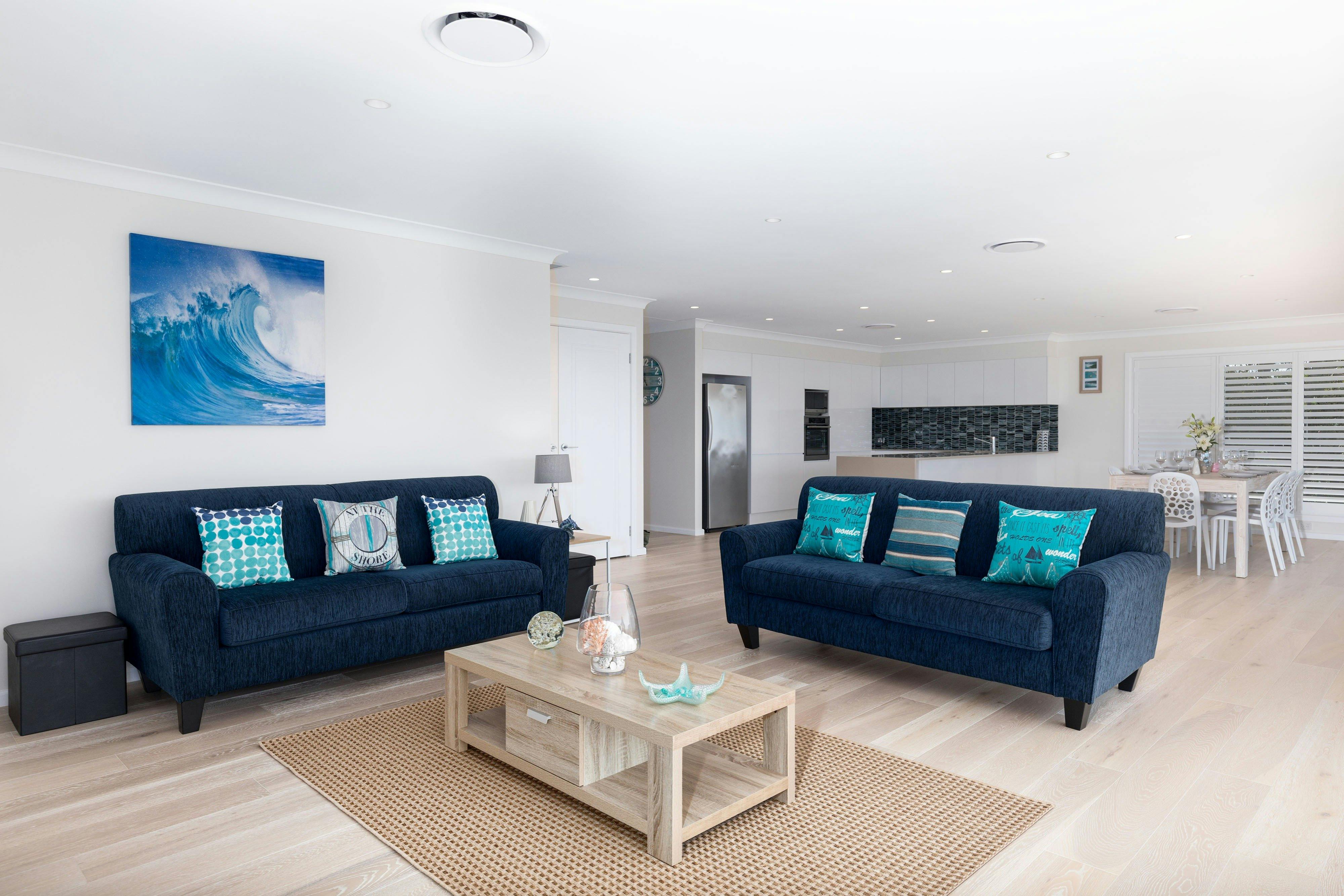 KLounge area with two three seater couches