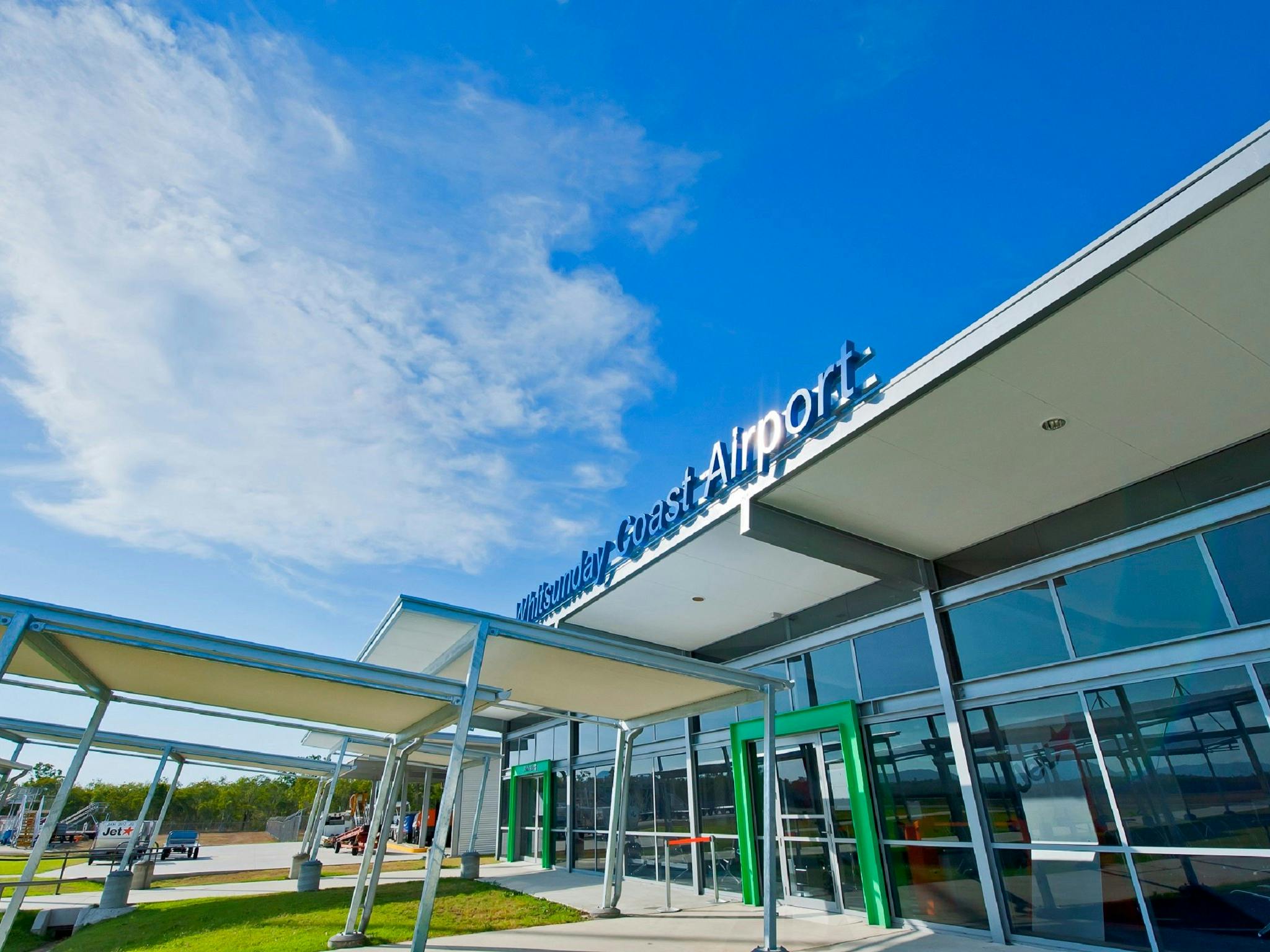 Whitsunday Coast Airport - Entrance Whitsunday Coast Airport - Entrance