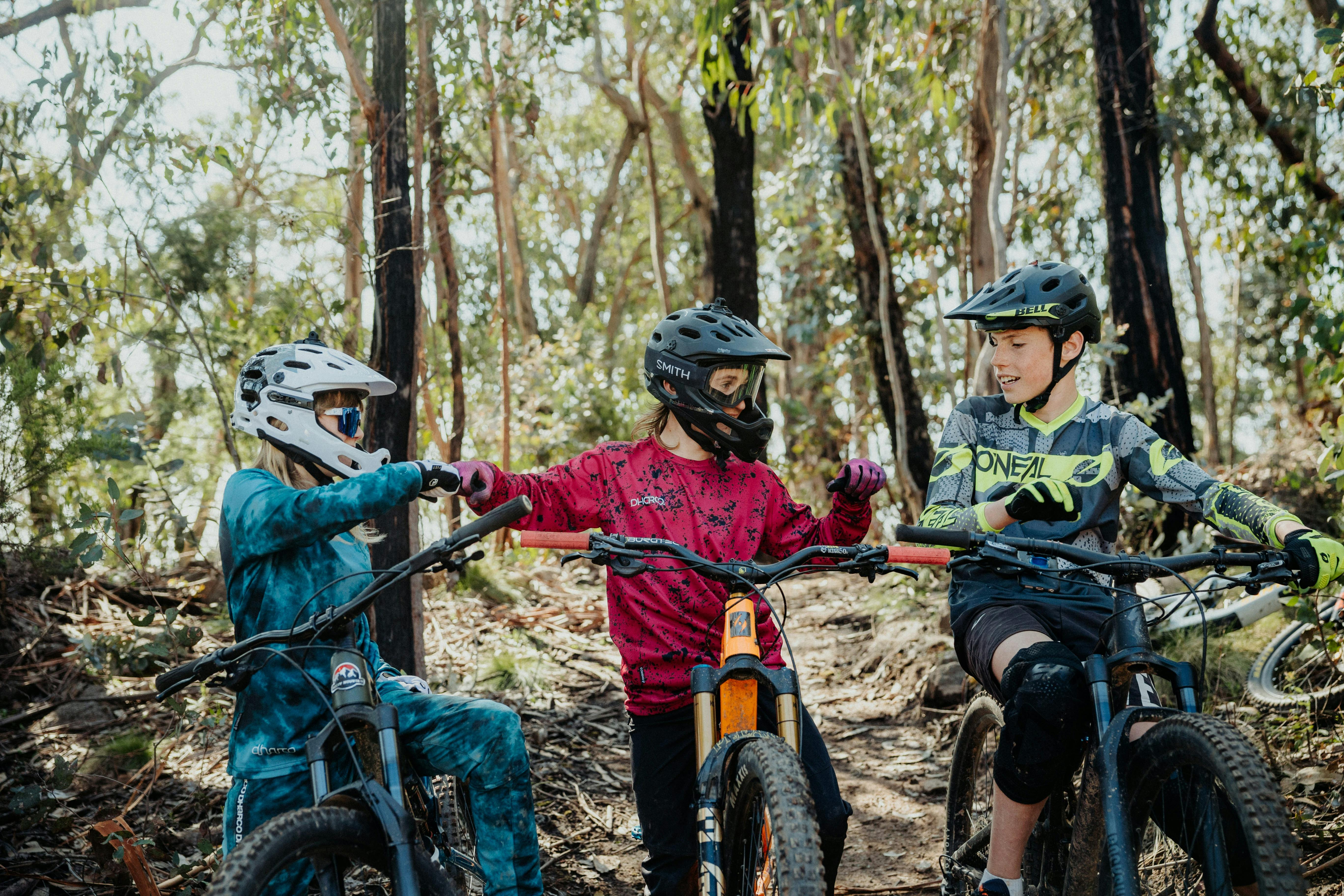 kids mountain biking