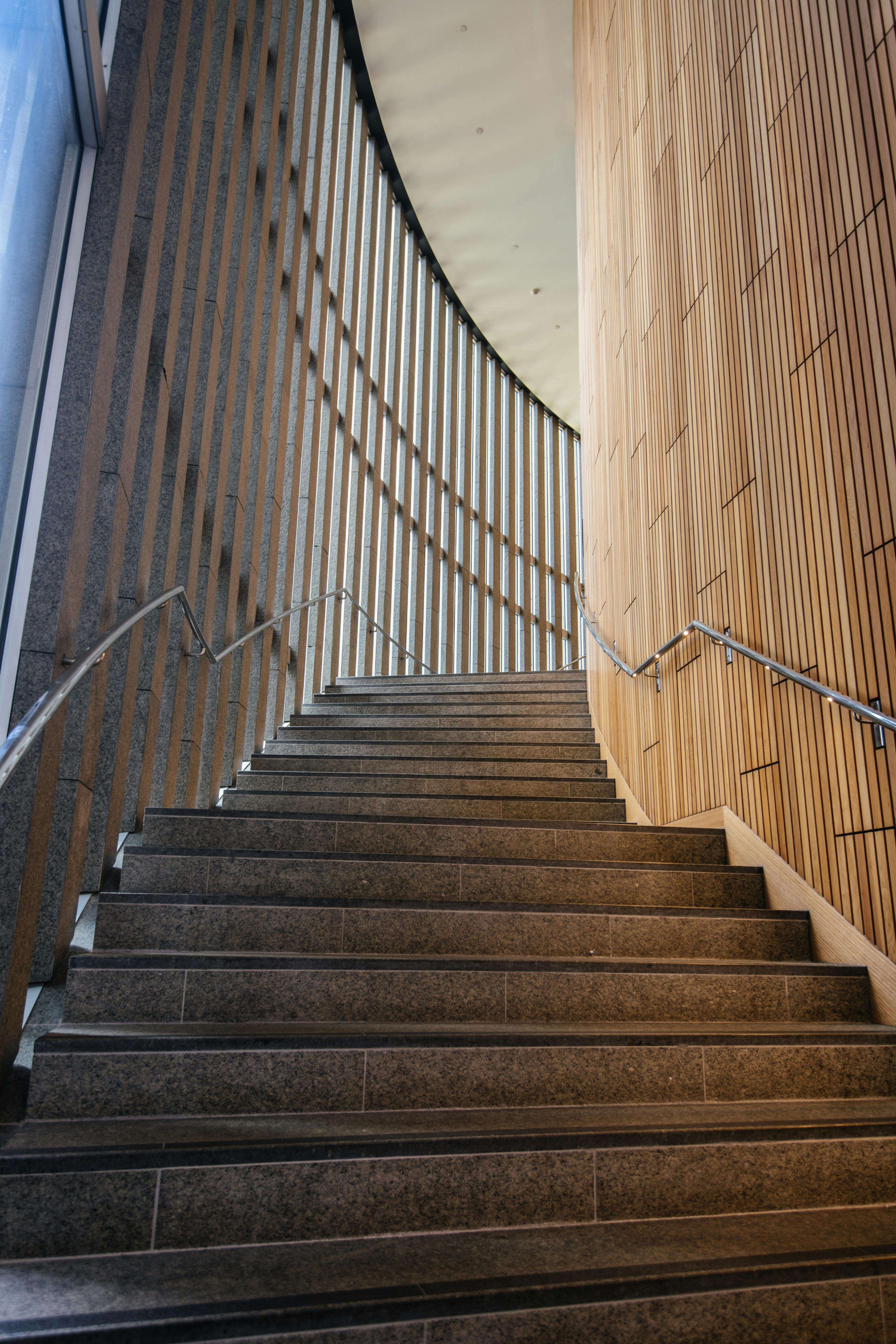 Library staircase