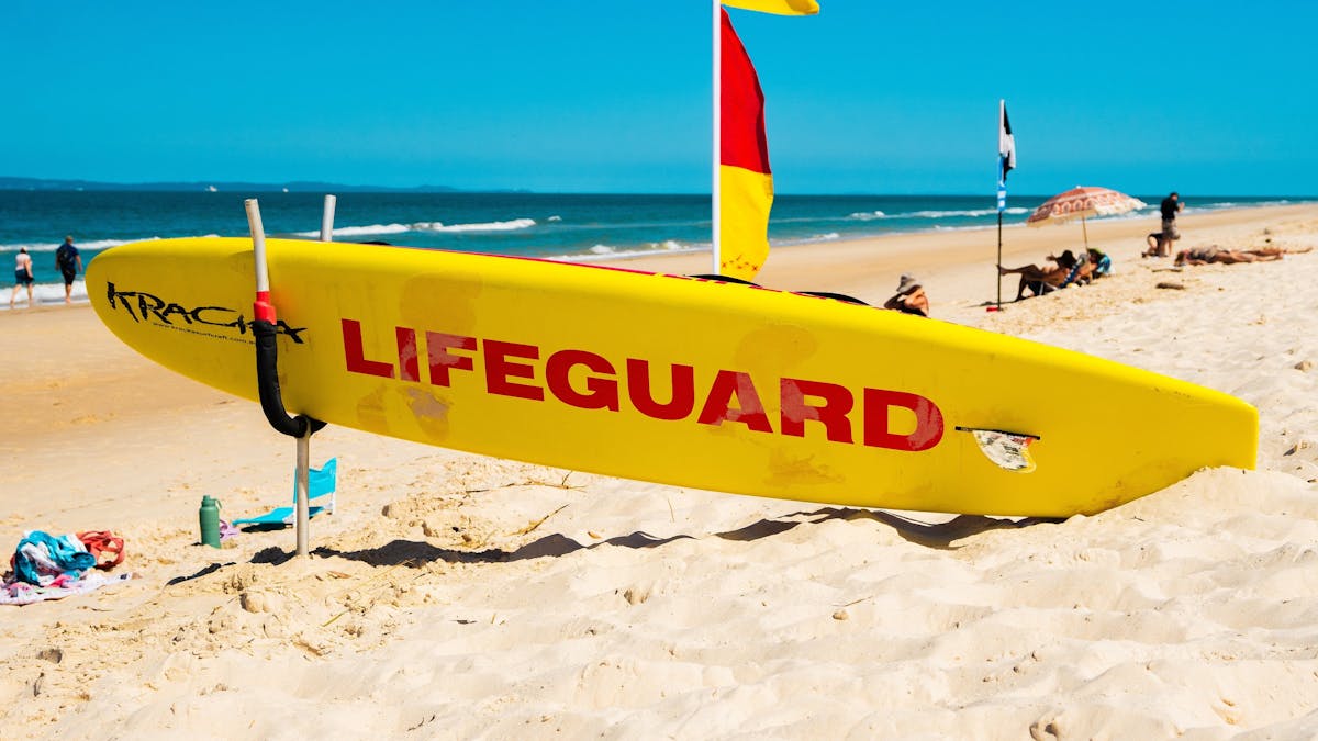 Patrolled surf beach Patrolled surf beach