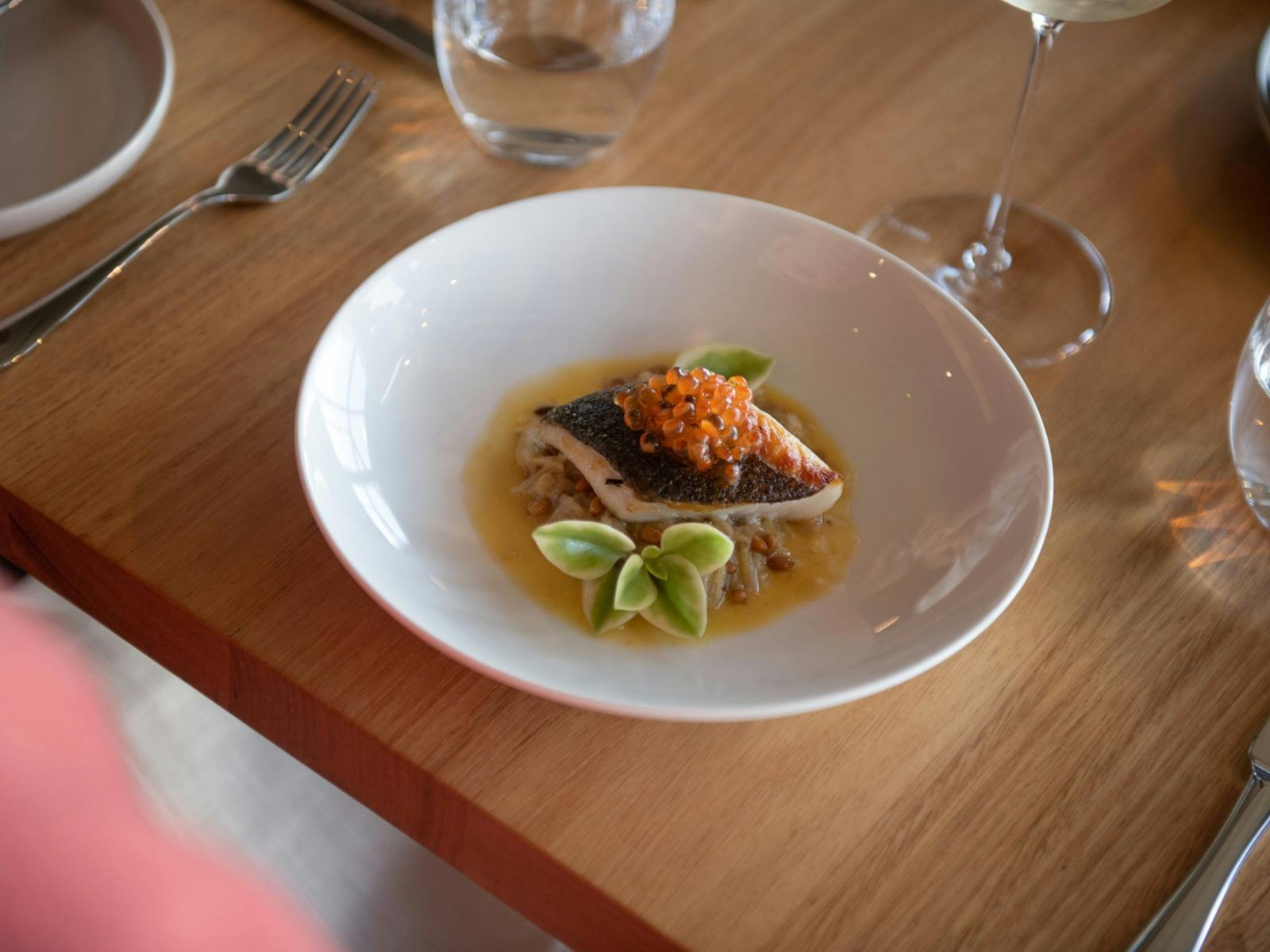 Example of dish at Printhie Dining