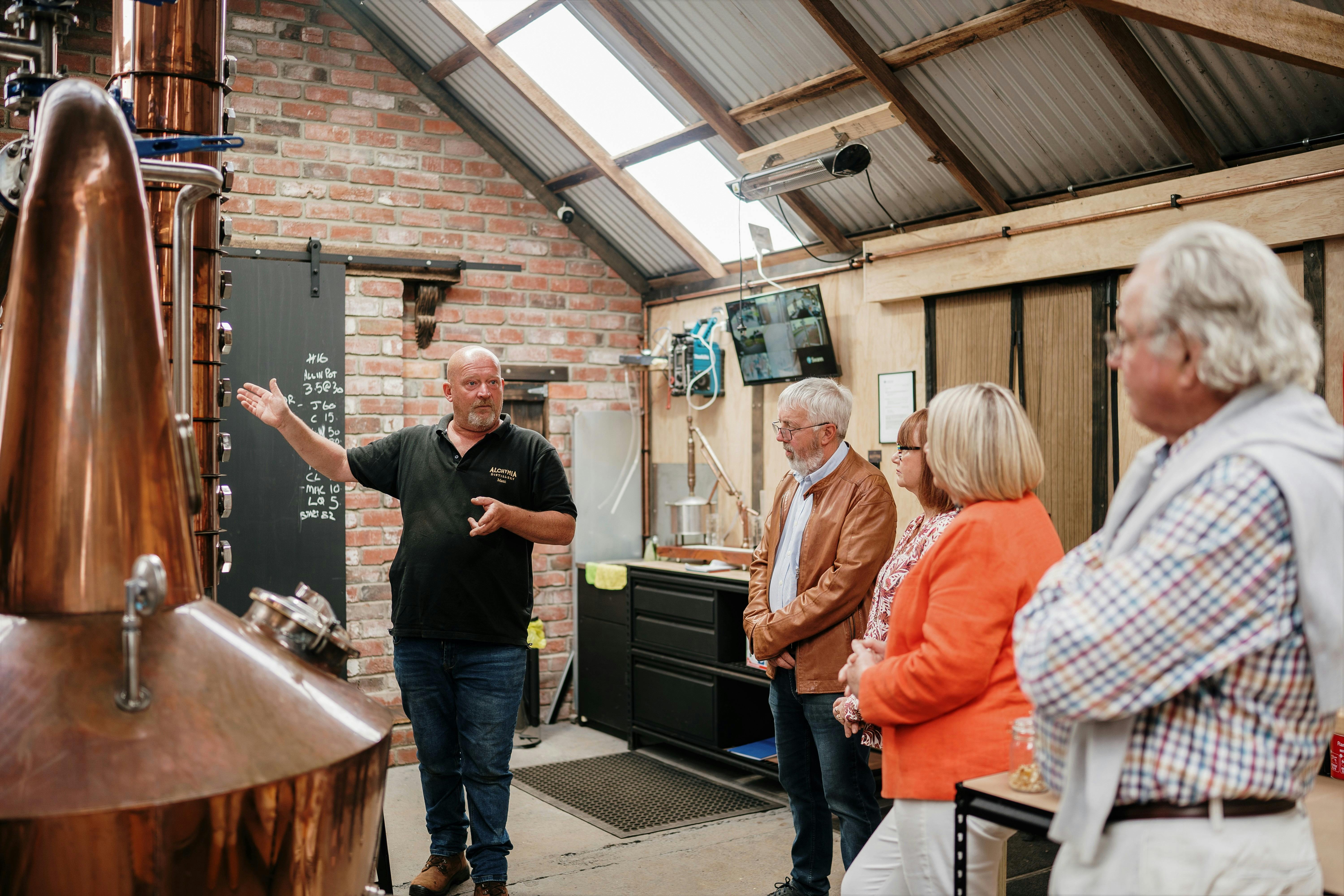 Let Matt Teach you about the "mash" process .... not sure what I'm talking about. Come on tour!