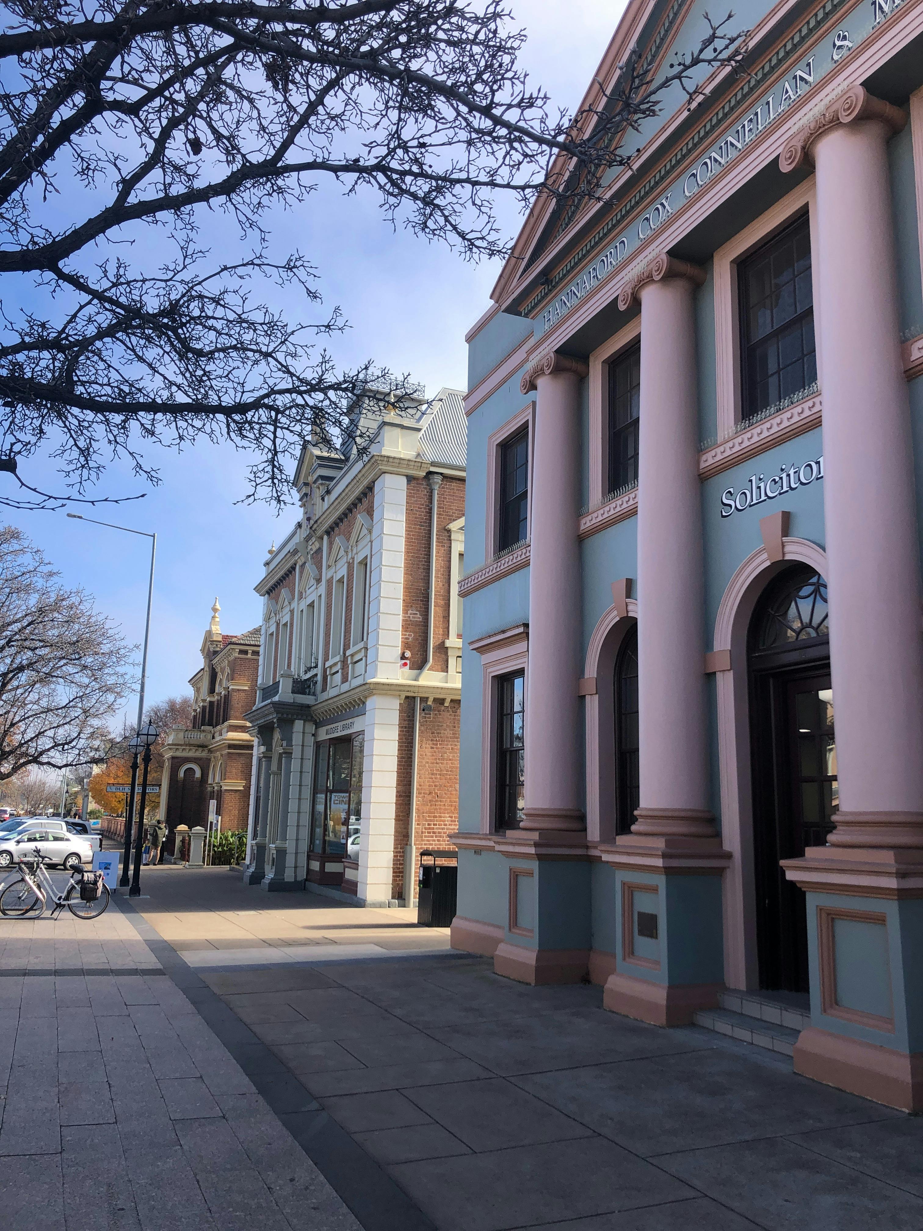 Our heritage listed streetscapes