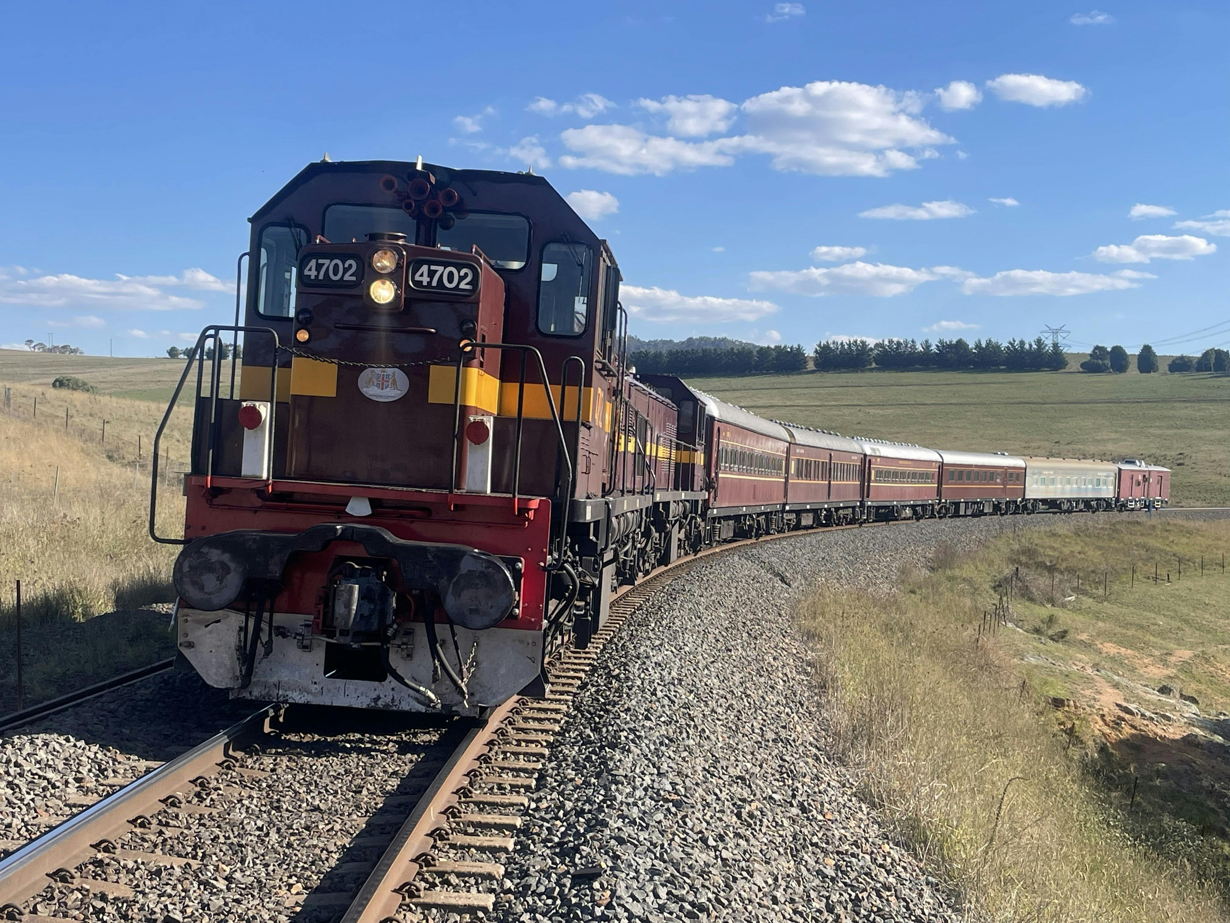 Lachlan Valley Railway - Train Orange to Millthorpe Fire Fair