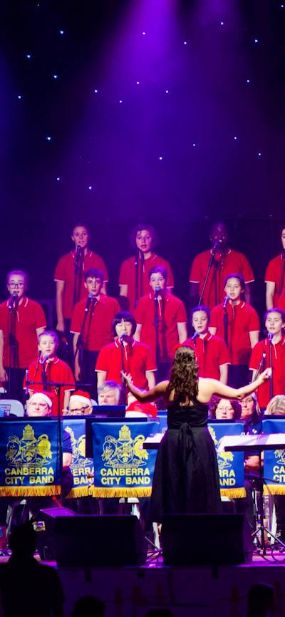 Woden Valley Youth Choir at Carols By Candlelight