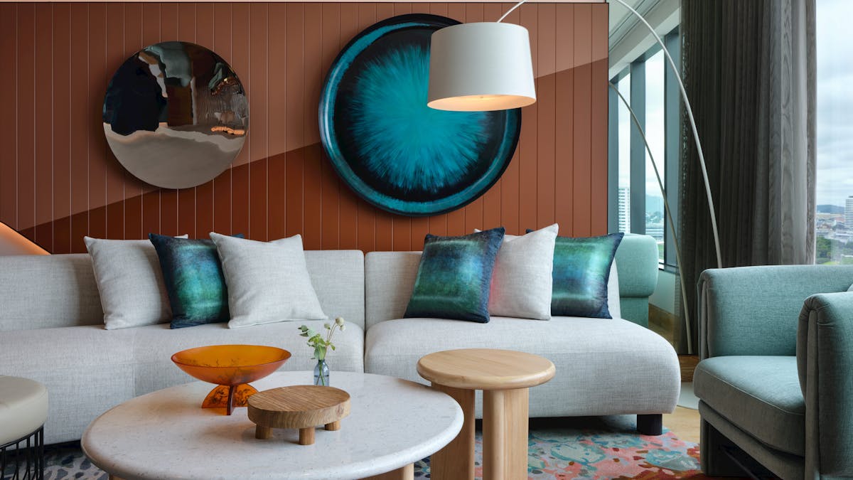 Step into the Marvelous Suite, an 85-square-meter retreat with panoramic river views.