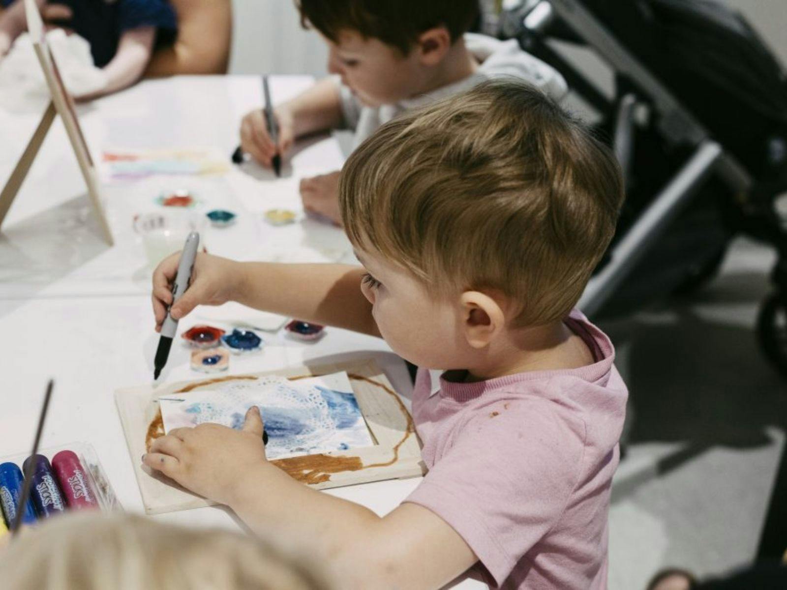Parents and Prams - Mix, Mash and Make at Redland Art Gallery