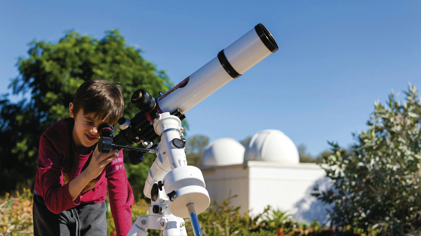 Sun viewing tour at the Cosmos Centre, Charleville