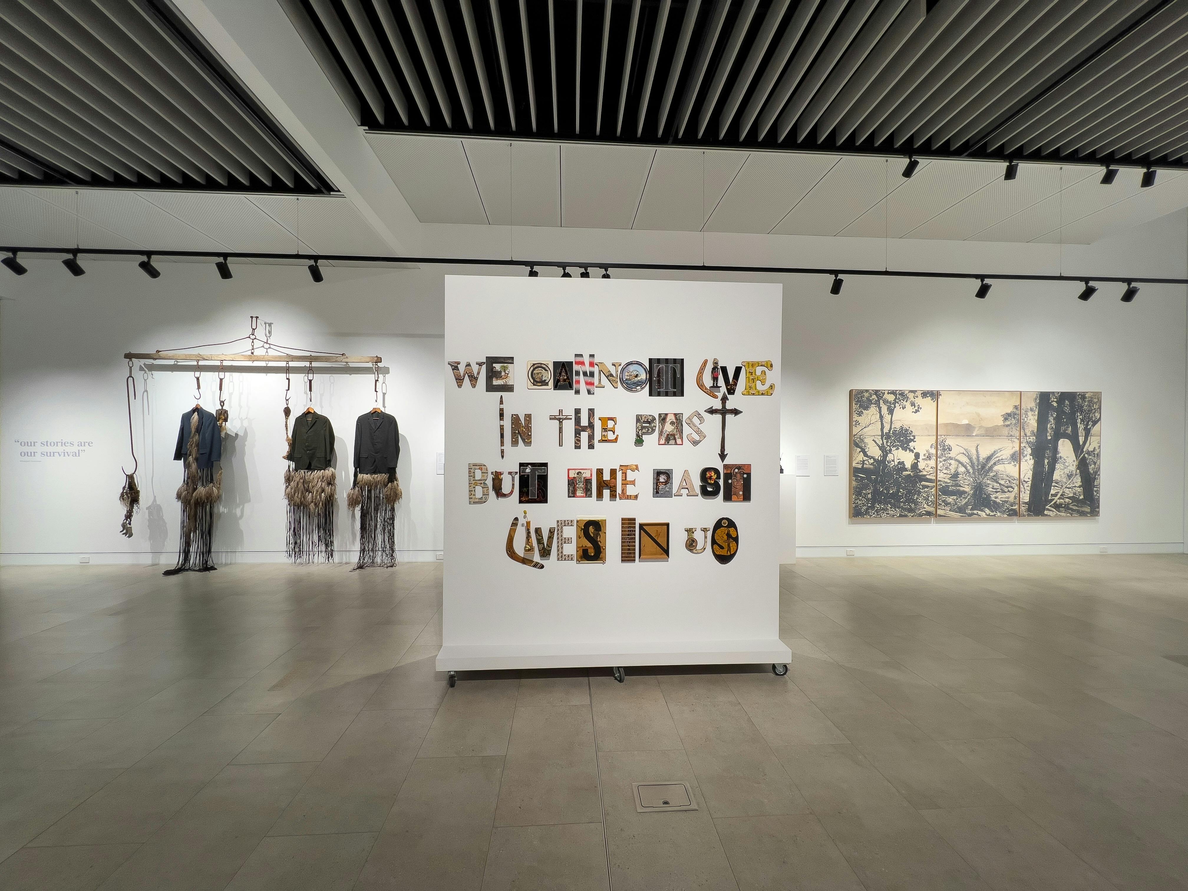 Mudgee Arts Precinct gallery photo featuring works by Karla Dickens Tony Albert and Danie Mellor