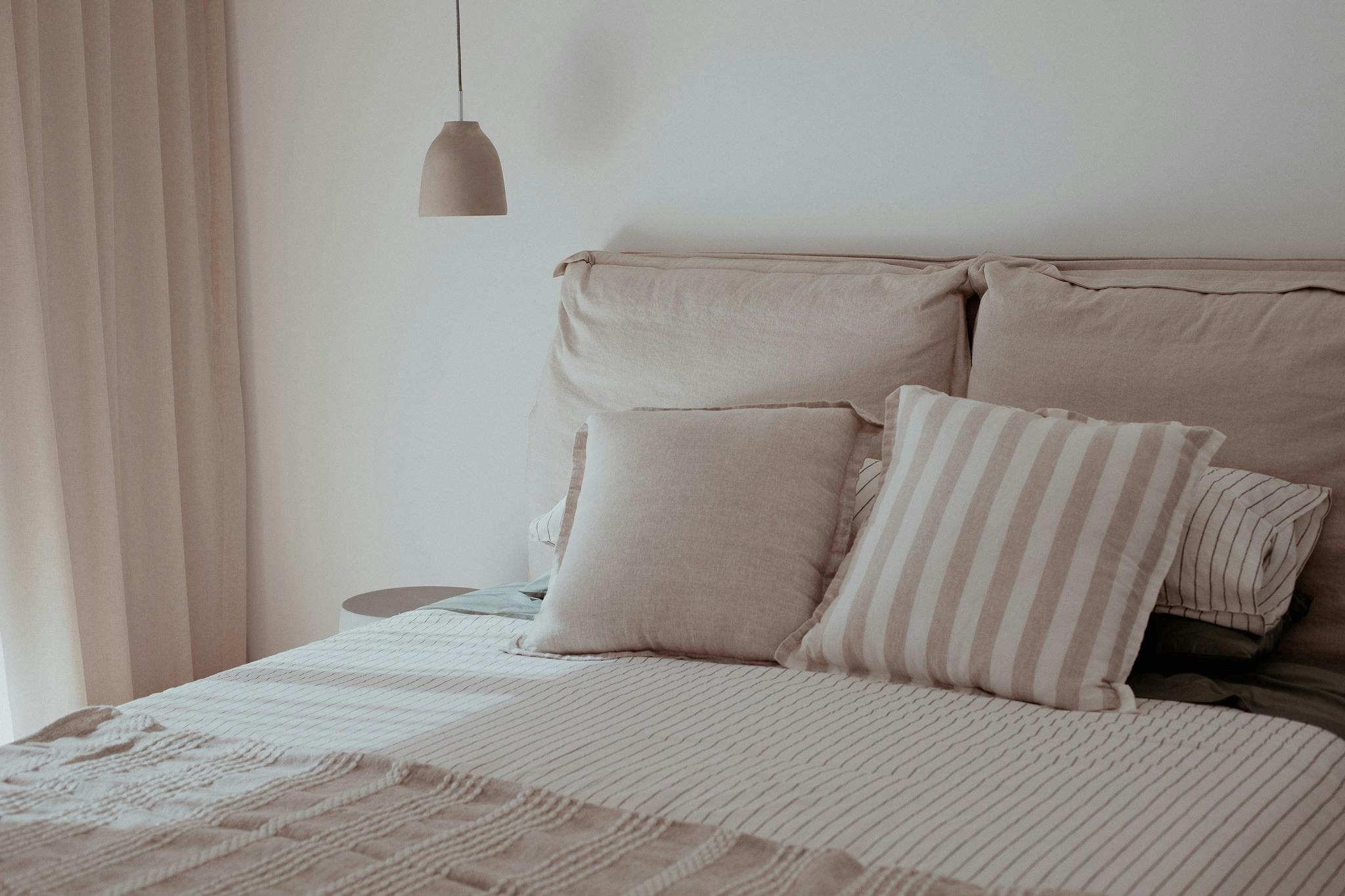 Bedroom showing luxury bed.