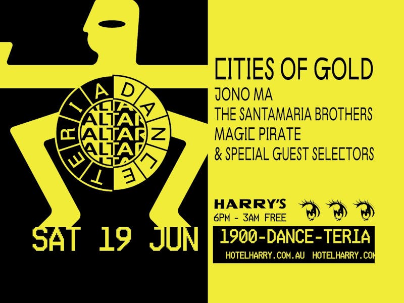 Image for Harry's ALTAR DANCETERIA: Cities Of Gold