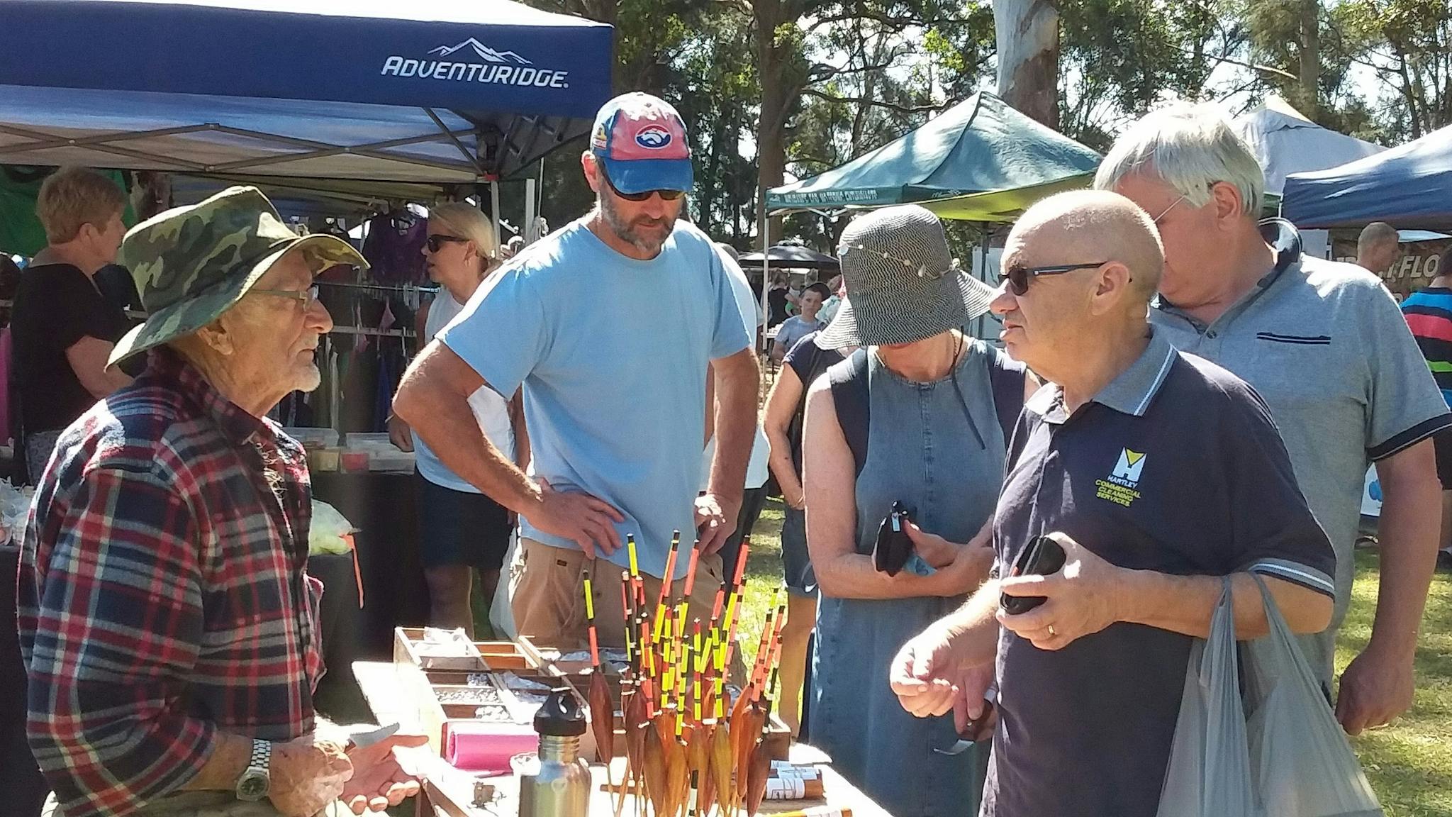 Get your fishing lures at Laurieton Riverwalk Markets