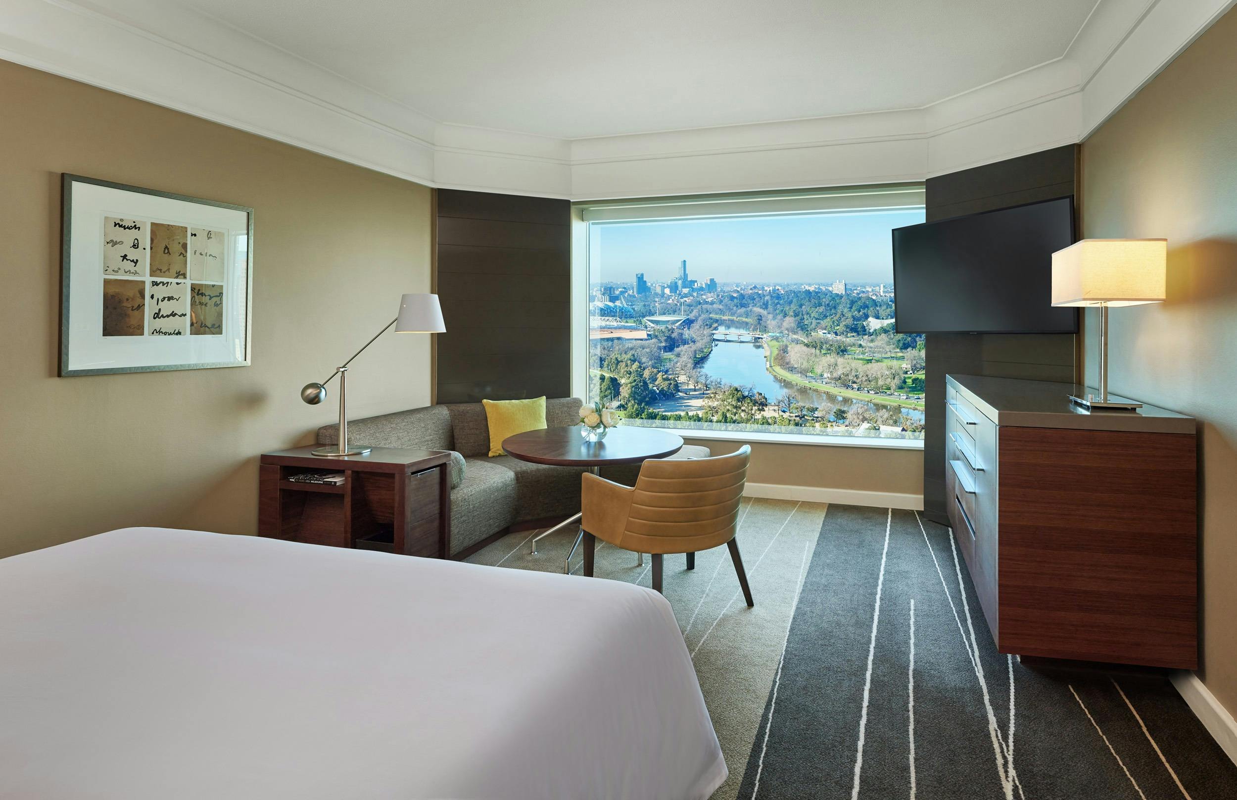 King Bed with River View