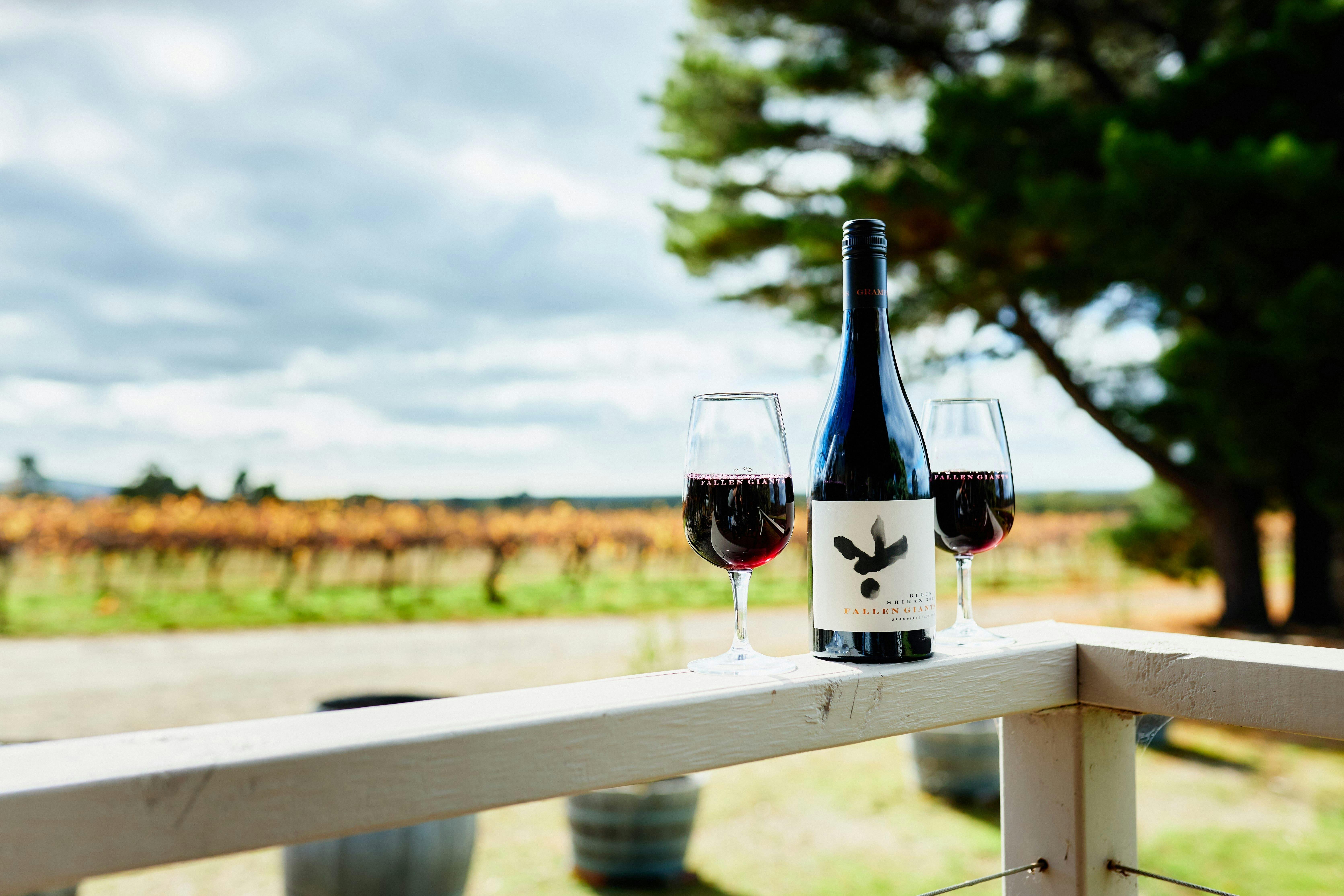 Fallen Giants vineyard Grampians