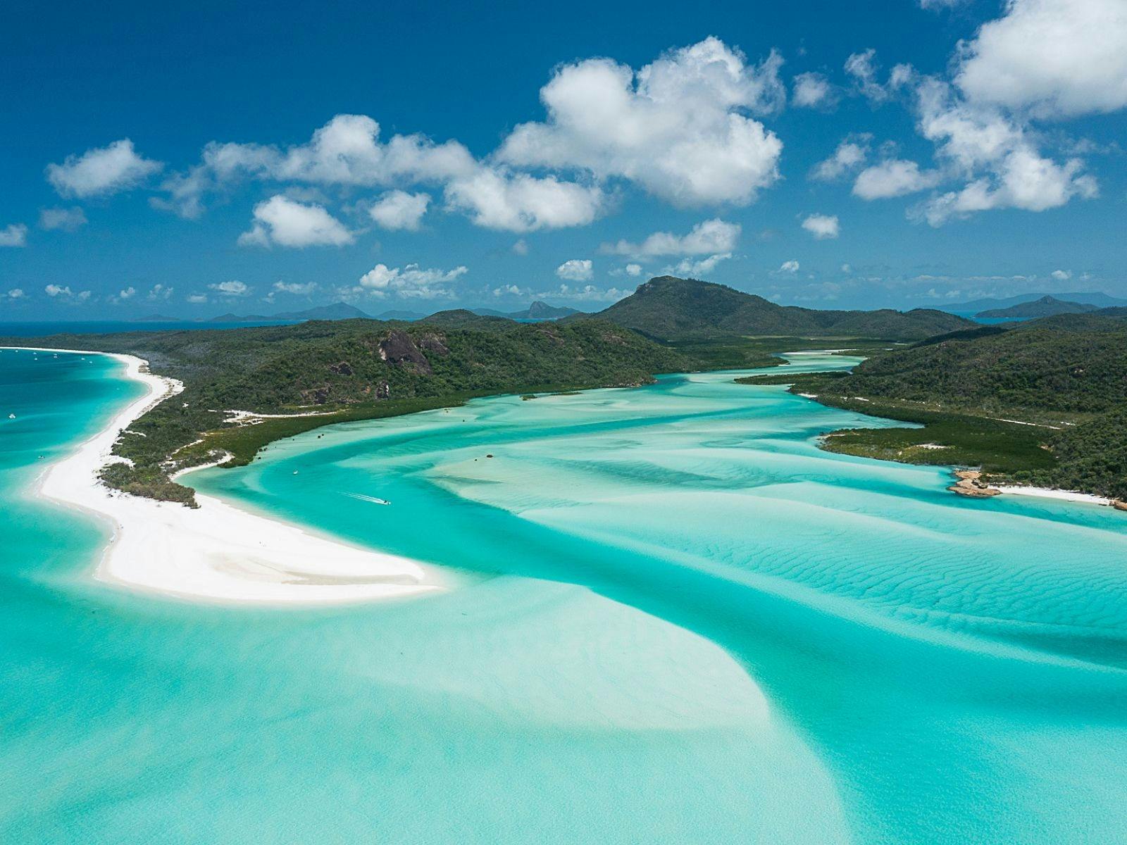 Aerial view of Hill Inlet