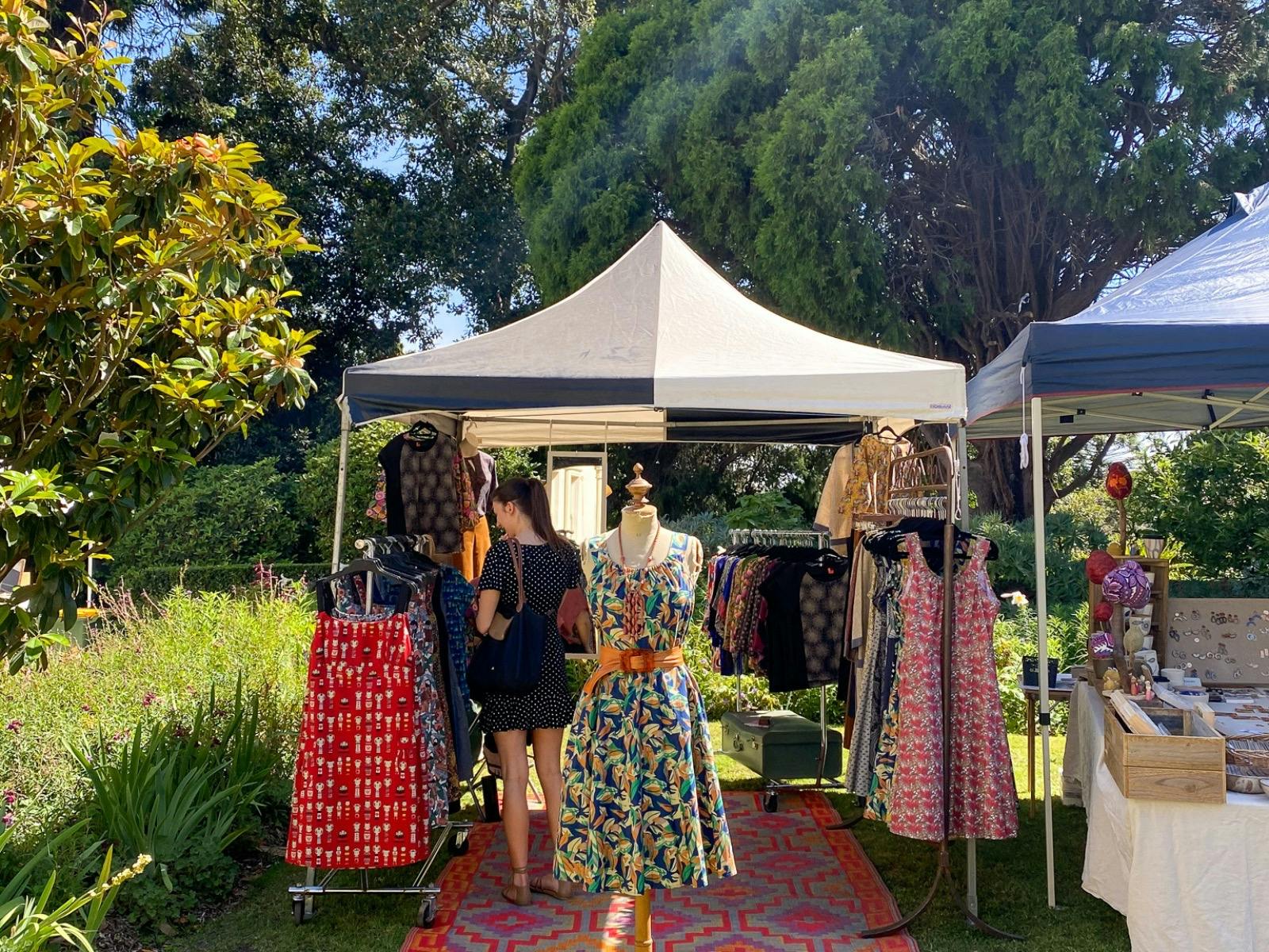 Christmas Market at Como House & Garden market stall