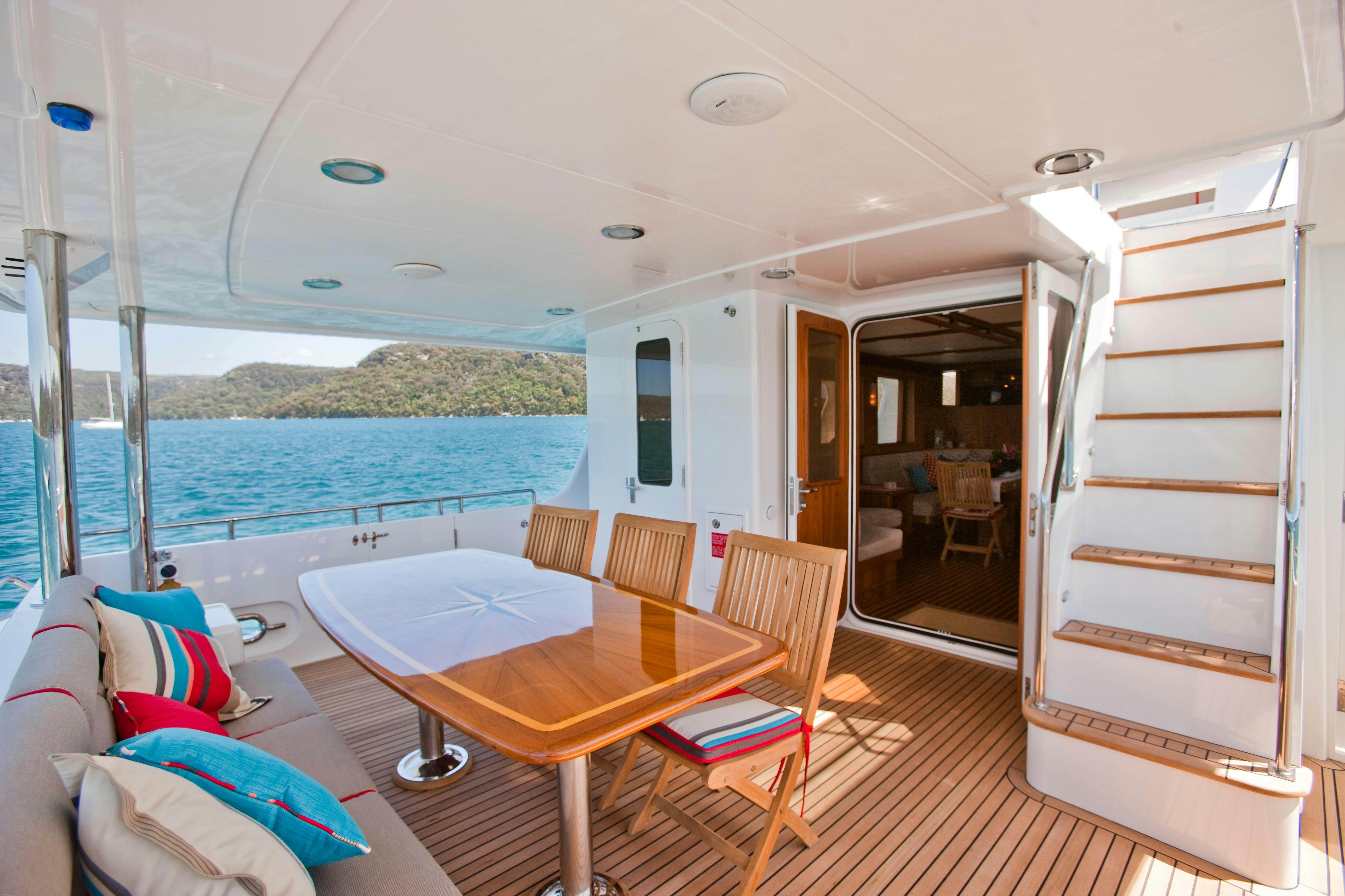 Aft deck