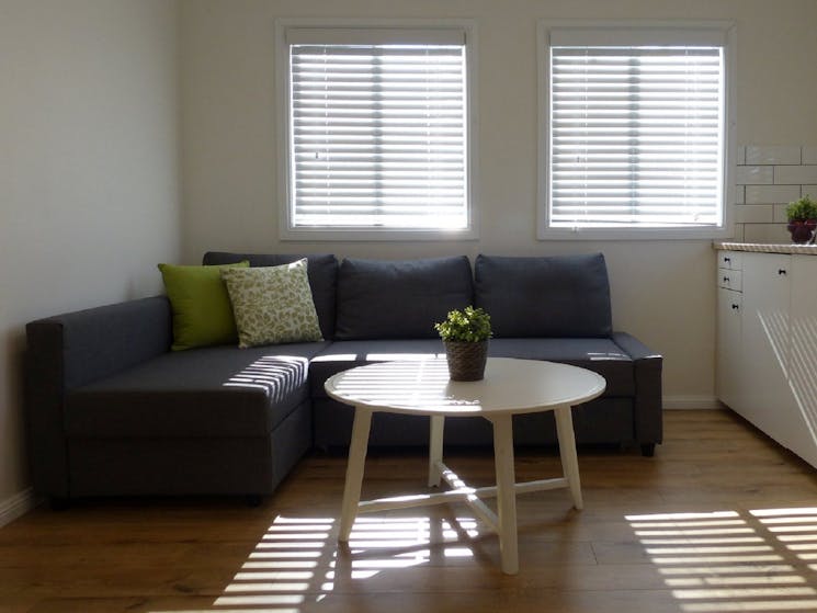 Cabin Lounge Area at Long Point Conference Centre